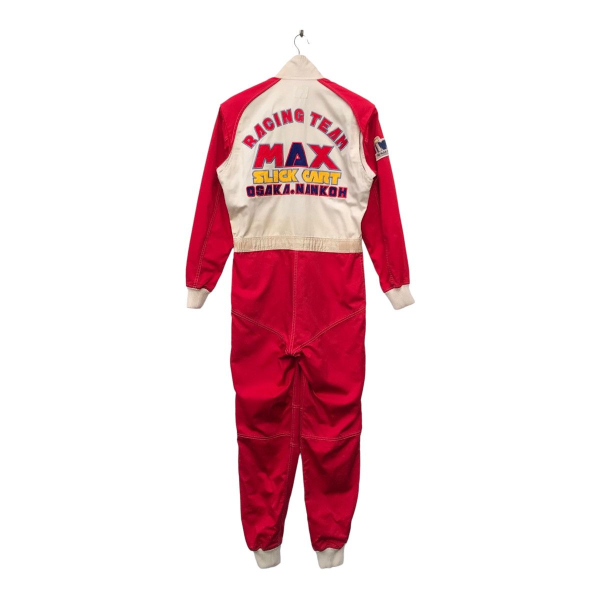 Japanese Brand Max Slick Cart Osaka Japan Racing Team Coveralls Size US S / EU 44-46 / 1 - 1 Thumbnail