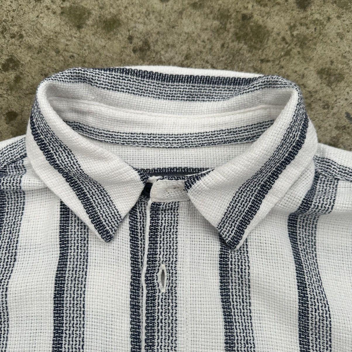 Primark Vintage Primark Knit Checkered Shirt Button Up Old Money Size US L / EU 52-54 / 3 - 8 Thumbnail