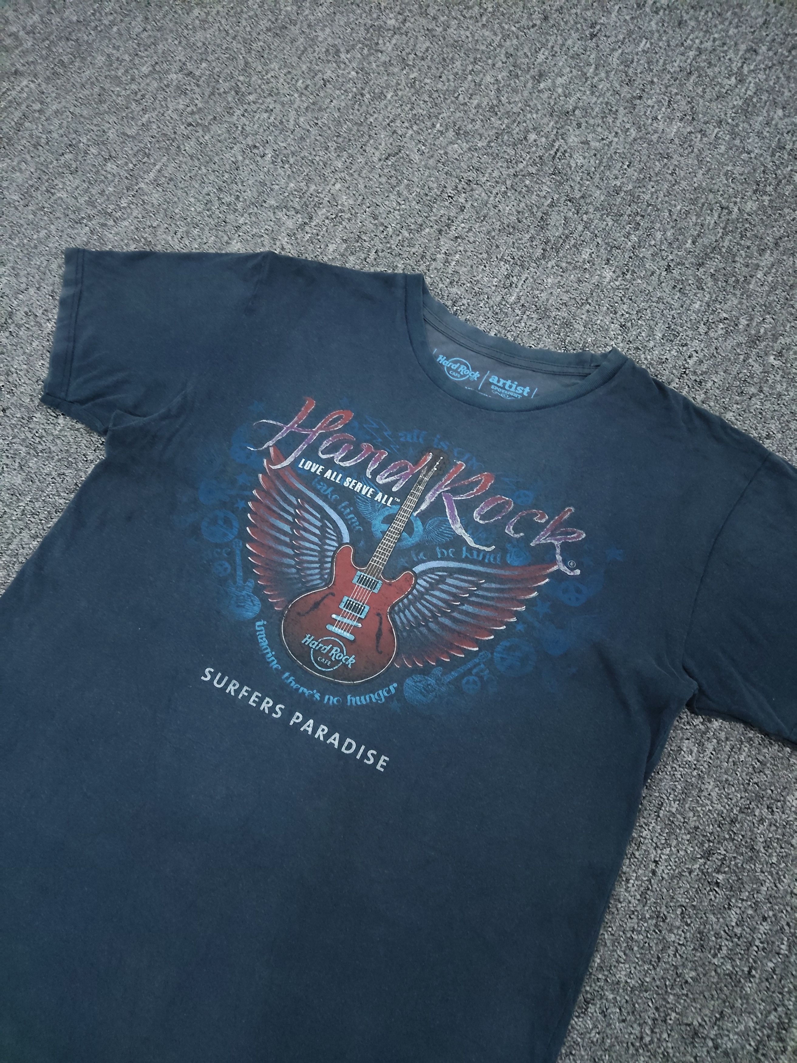 Band Tees VTG John Lennon IMAGINE Hard Rock Cafe t shirt rare Size US M / EU 48-50 / 2 - 3 Thumbnail