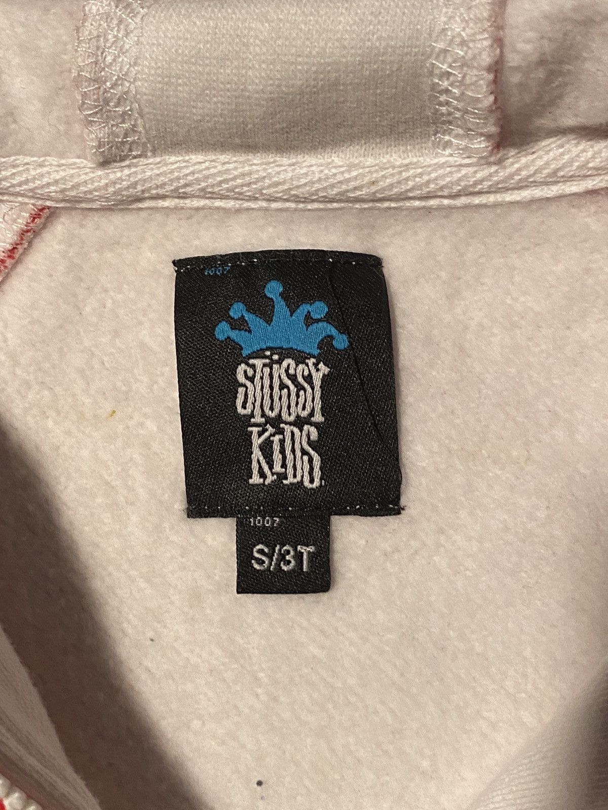 Stussy kids Red Hoodie