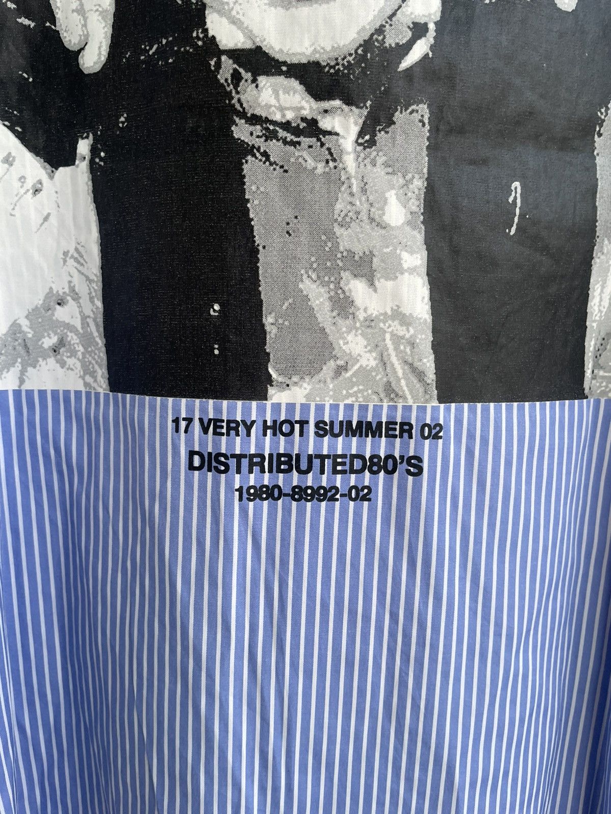 Hysteric Glamour 2000s Issey Archival Striped Artwork Back Print Short Y2K Size US XXL / EU 58 / 5 - 9 Thumbnail