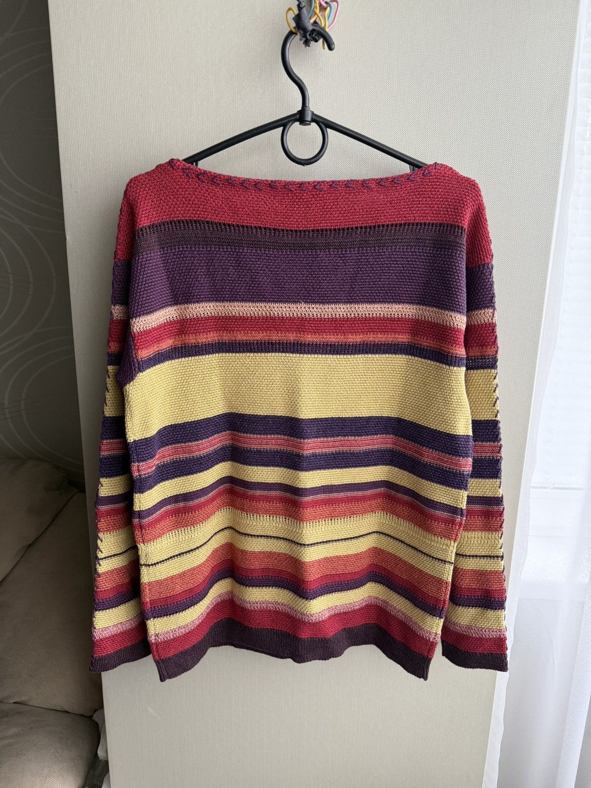 Ralph Lauren Purple Label Ralph Lauren Purple Label Linen/Silk Knit sweater Size US S / EU 44-46 / 1 - 6 Thumbnail