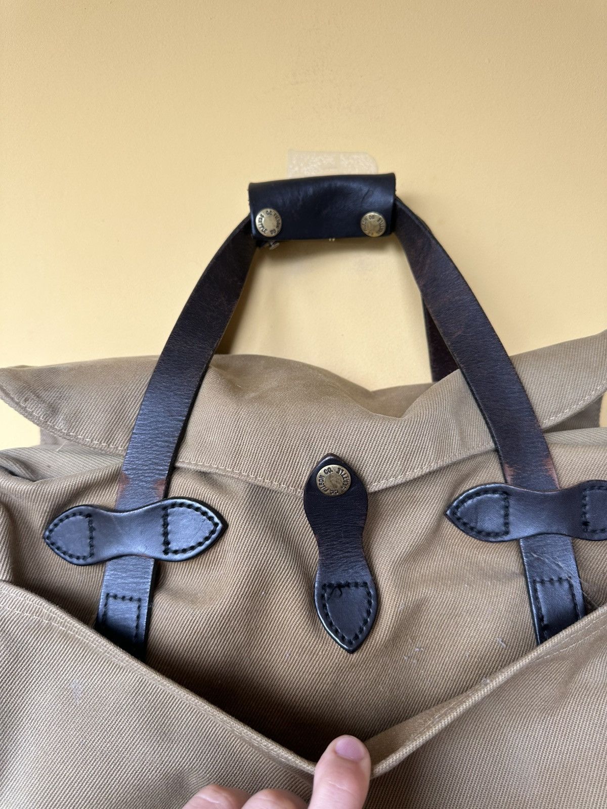 Filson FILSON RUGGED TWILL PADDED COMPUTER BAG military bag army Size ONE SIZE - 3 Thumbnail