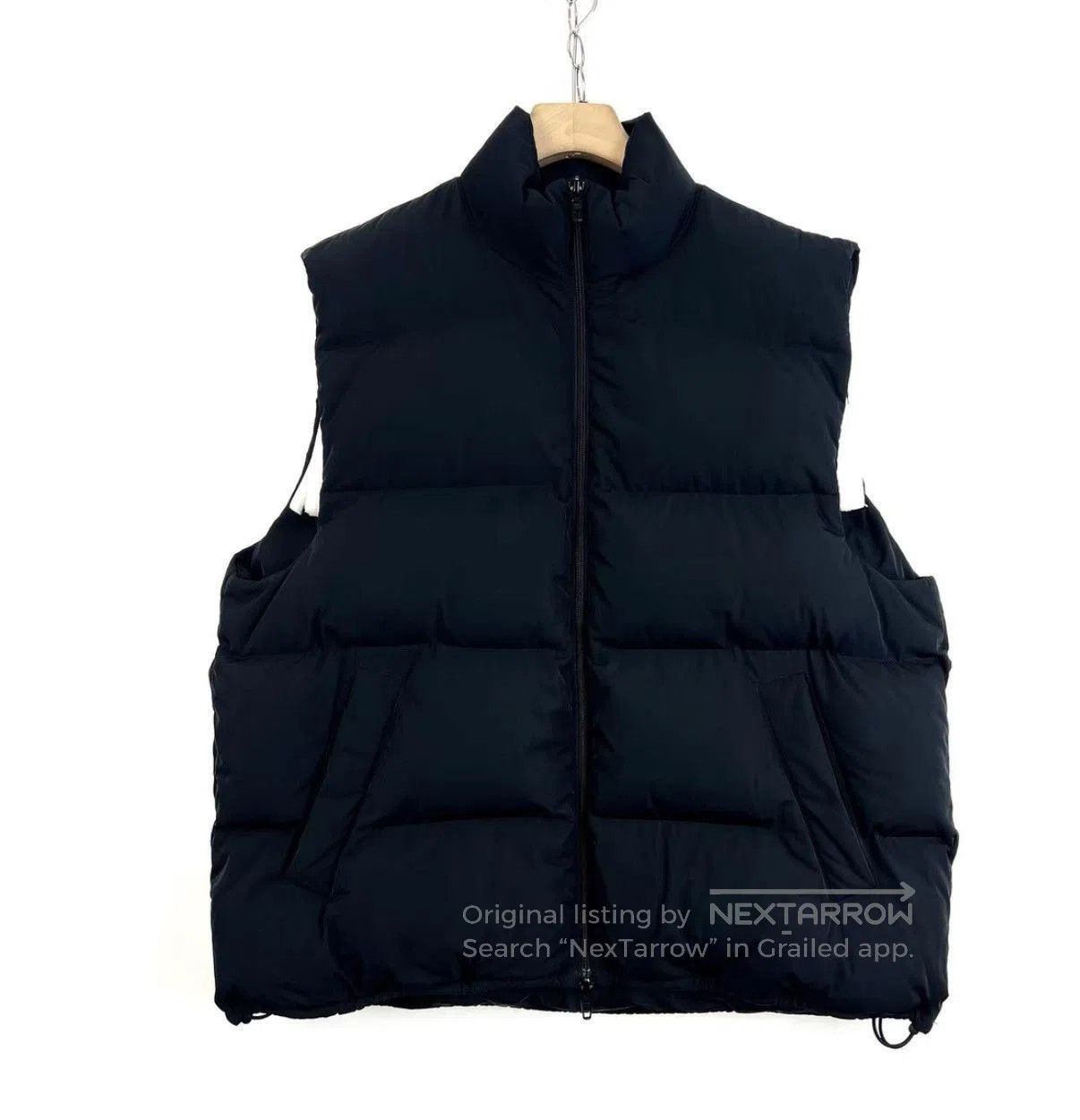 Balenciaga Black Puffer Vest with Zip Closure. Size US M / EU 48-50 / 2 - 1 Thumbnail