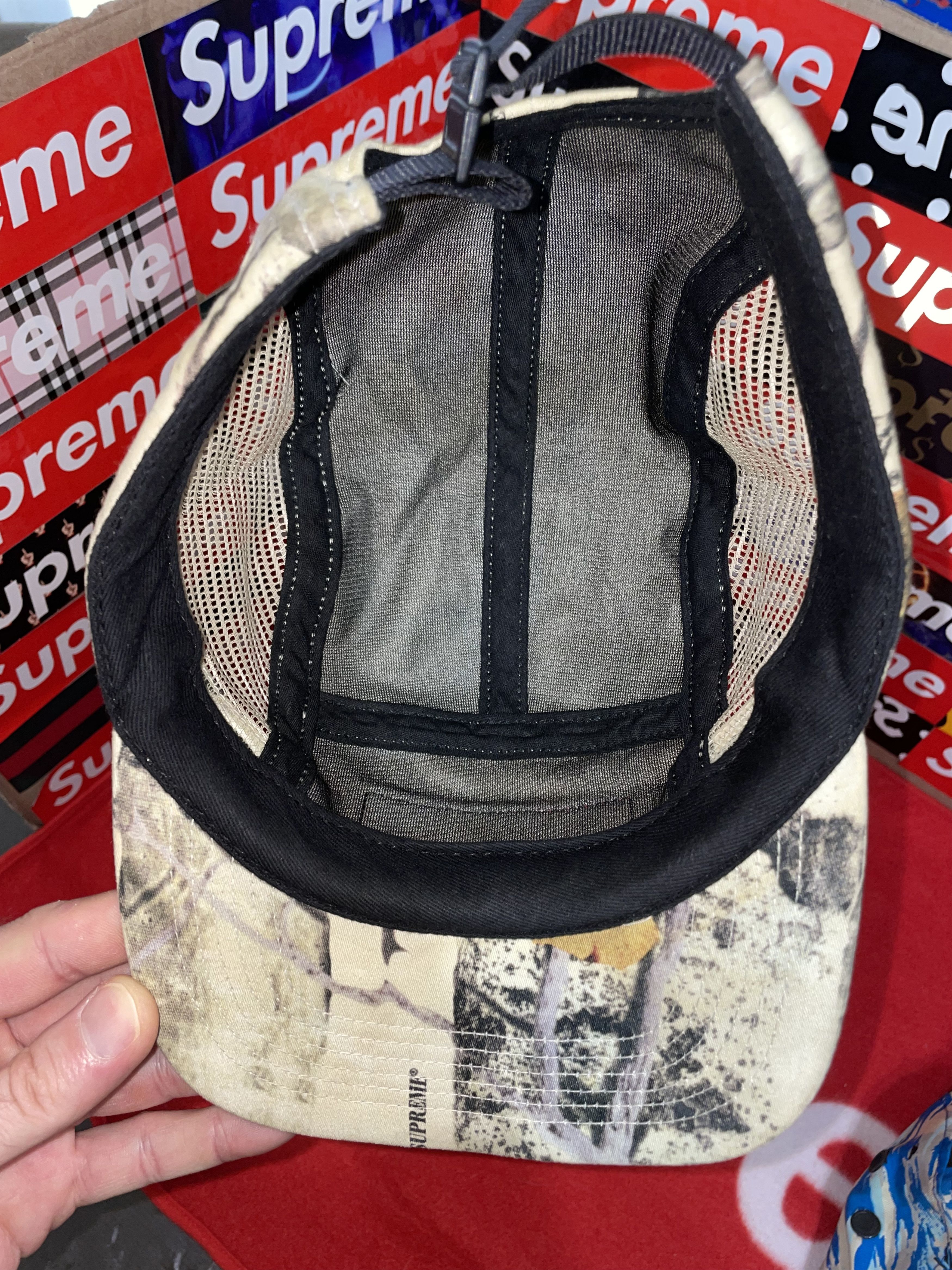 Supreme Supreme Aspen Wood Camo Mesh Camo Cap SS14 Size ONE SIZE - 6 Thumbnail