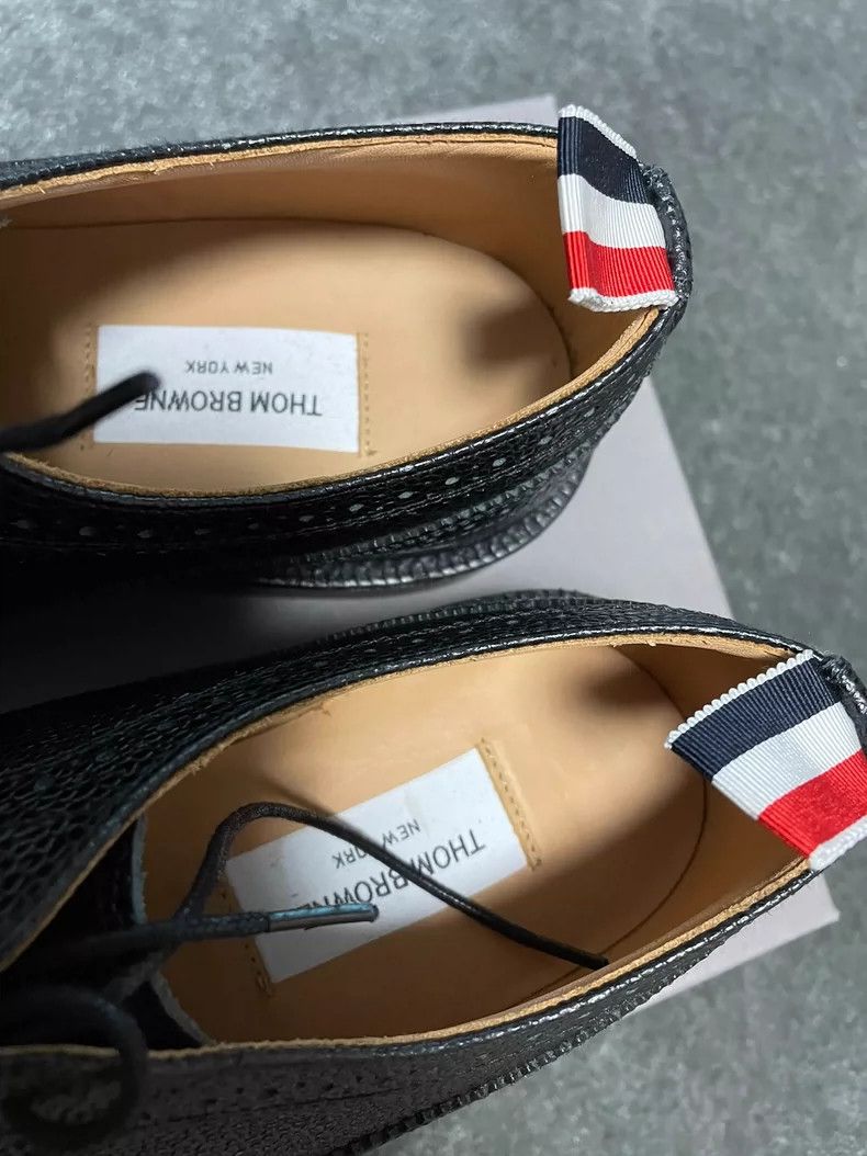 Thom Browne Thom Browne Hand-carved leather shoes made in England Size US 8.5 / EU 41-42 - 5 Thumbnail