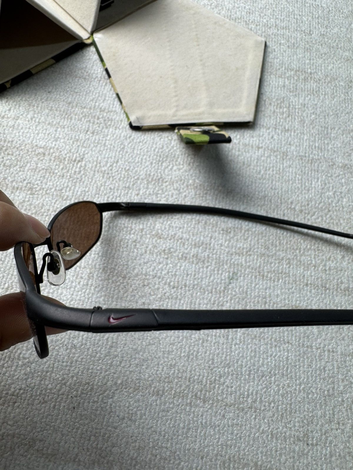 Nike 2000s Vintage nike sunglasses Size ONE SIZE - 4 Thumbnail