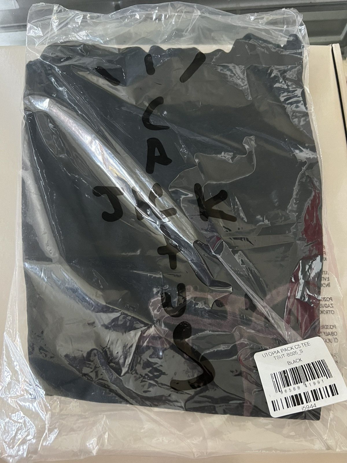 Travis Scott Travis Scott Utopia C5 Tee Size US S / EU 44-46 / 1 - 3 Thumbnail