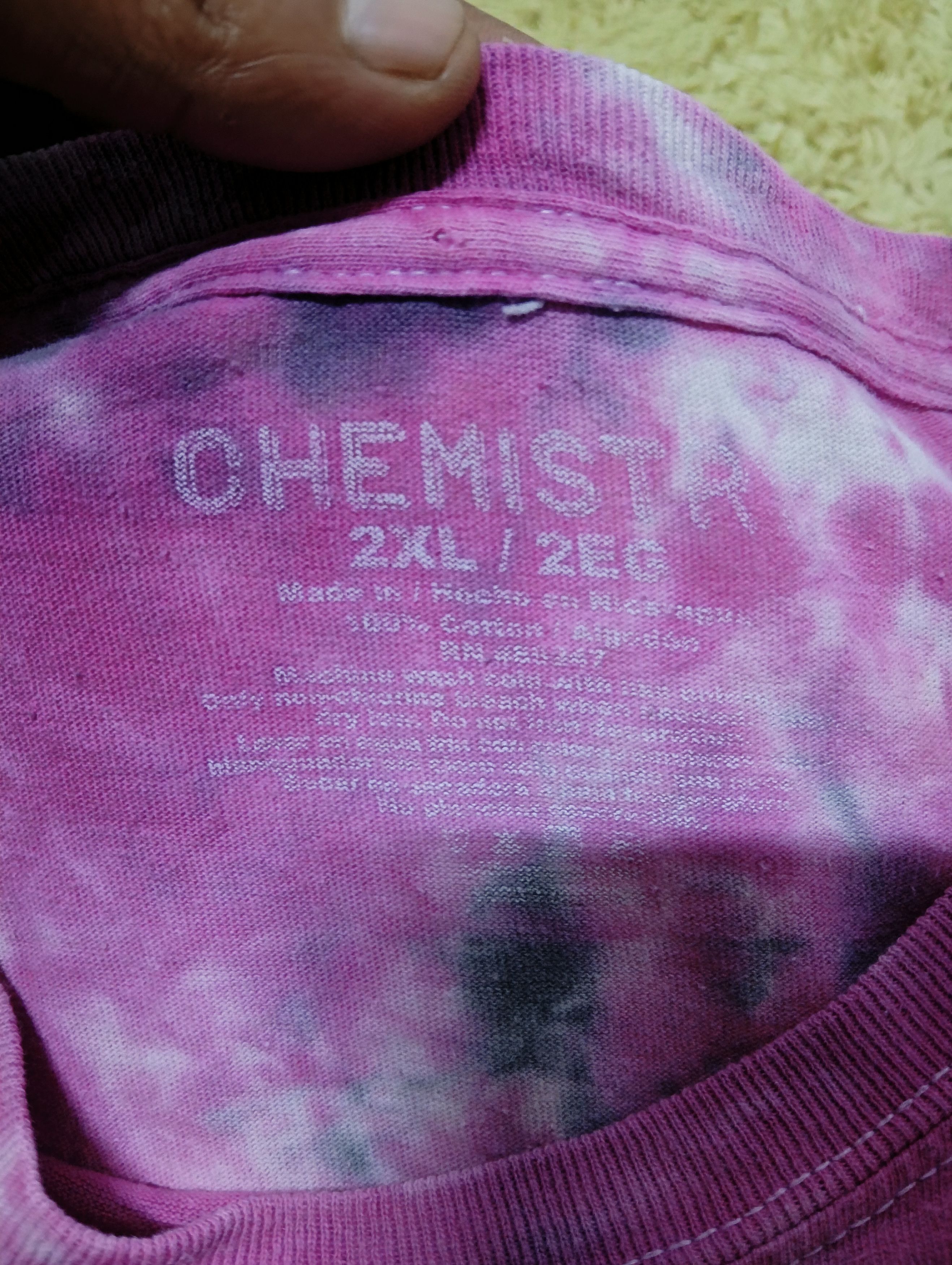 Chemistry chemistry cyber mind tie dye shirts Size US XXL / EU 58 / 5 - 5 Thumbnail