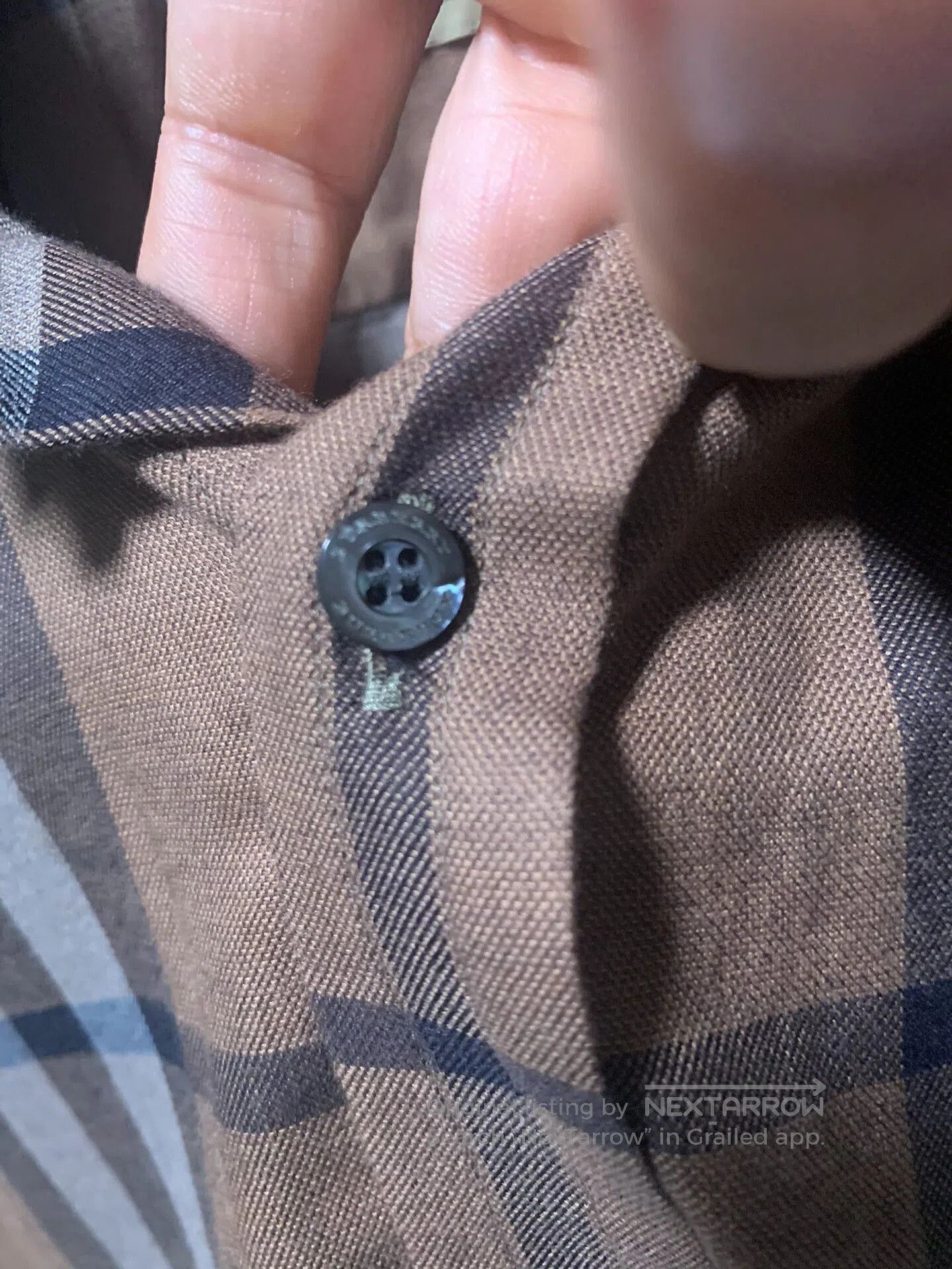 Burberry Burberry Classic Plaid Long Sleeve Shirt. Size US S / EU 44-46 / 1 - 5 Thumbnail