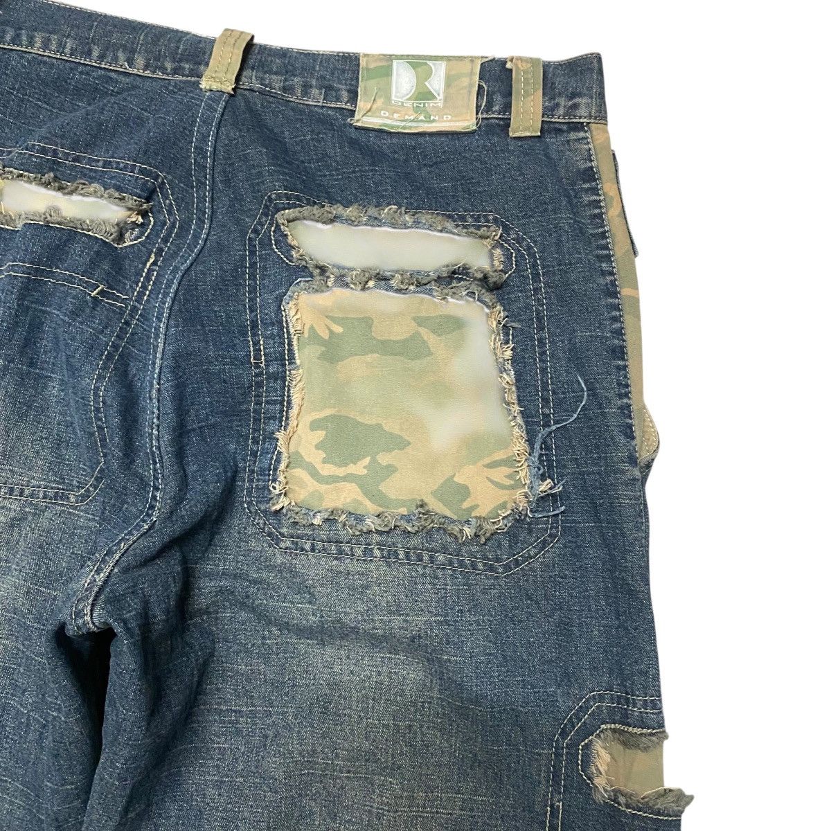 Dr. Denim Vintage Dr. Denim Baggy Patchwork Jeans Size US 34 / EU 50 - 13 Thumbnail