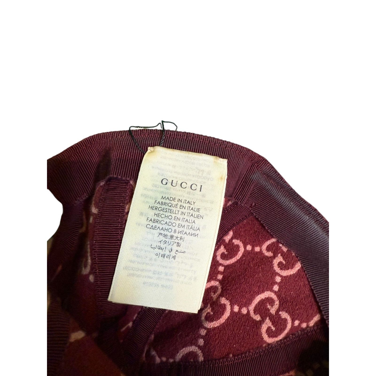 Gucci Gucci Felt Monogram Pink Hat Size ONE SIZE - 3 Thumbnail