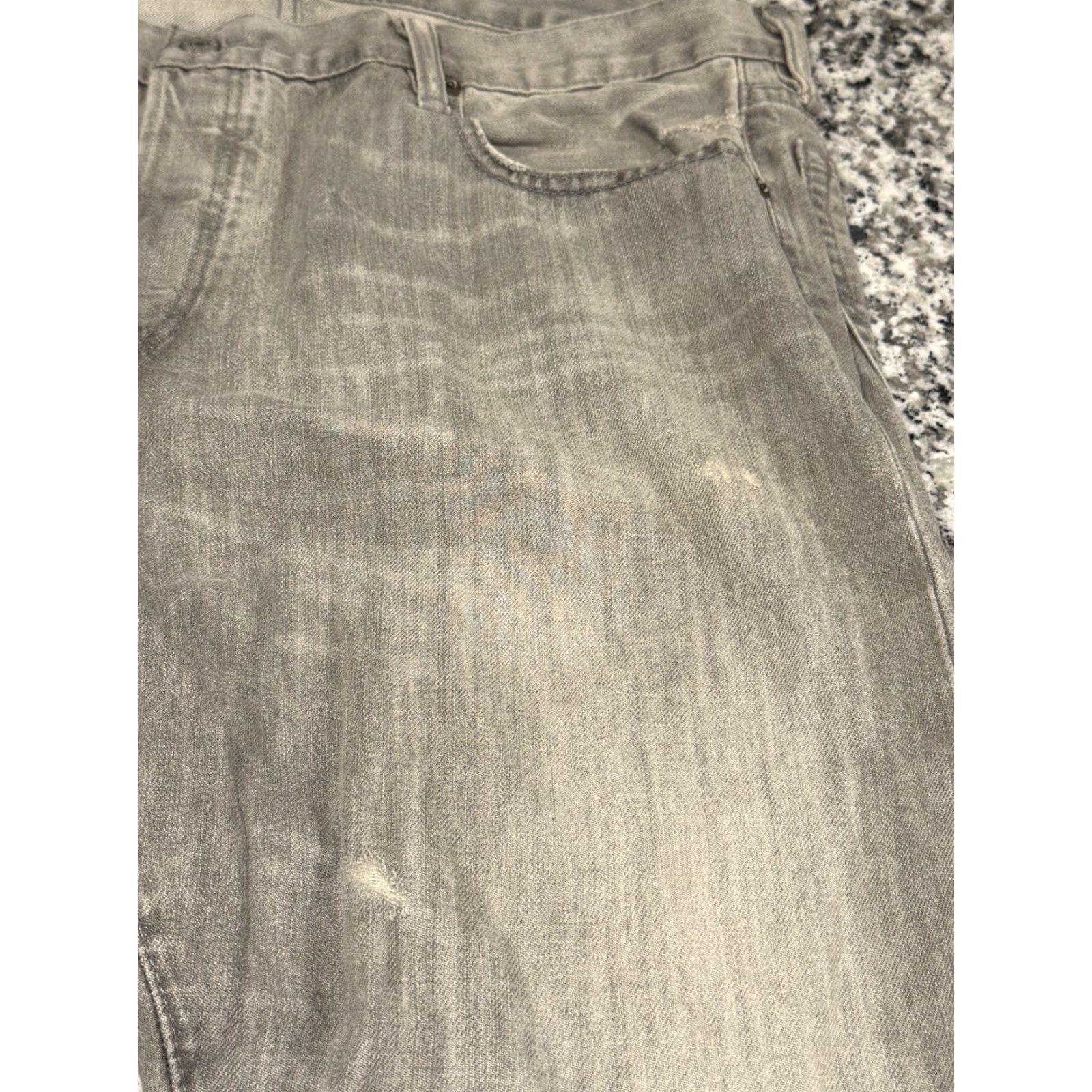 Polo Ralph Lauren VINTAGE Polo Ralph Lauren Men’s Slim Straight Jeans Size 38x30.5 Gray Wash Denim Mens Size US M / EU 48-50 / 2 - 2 Thumbnail