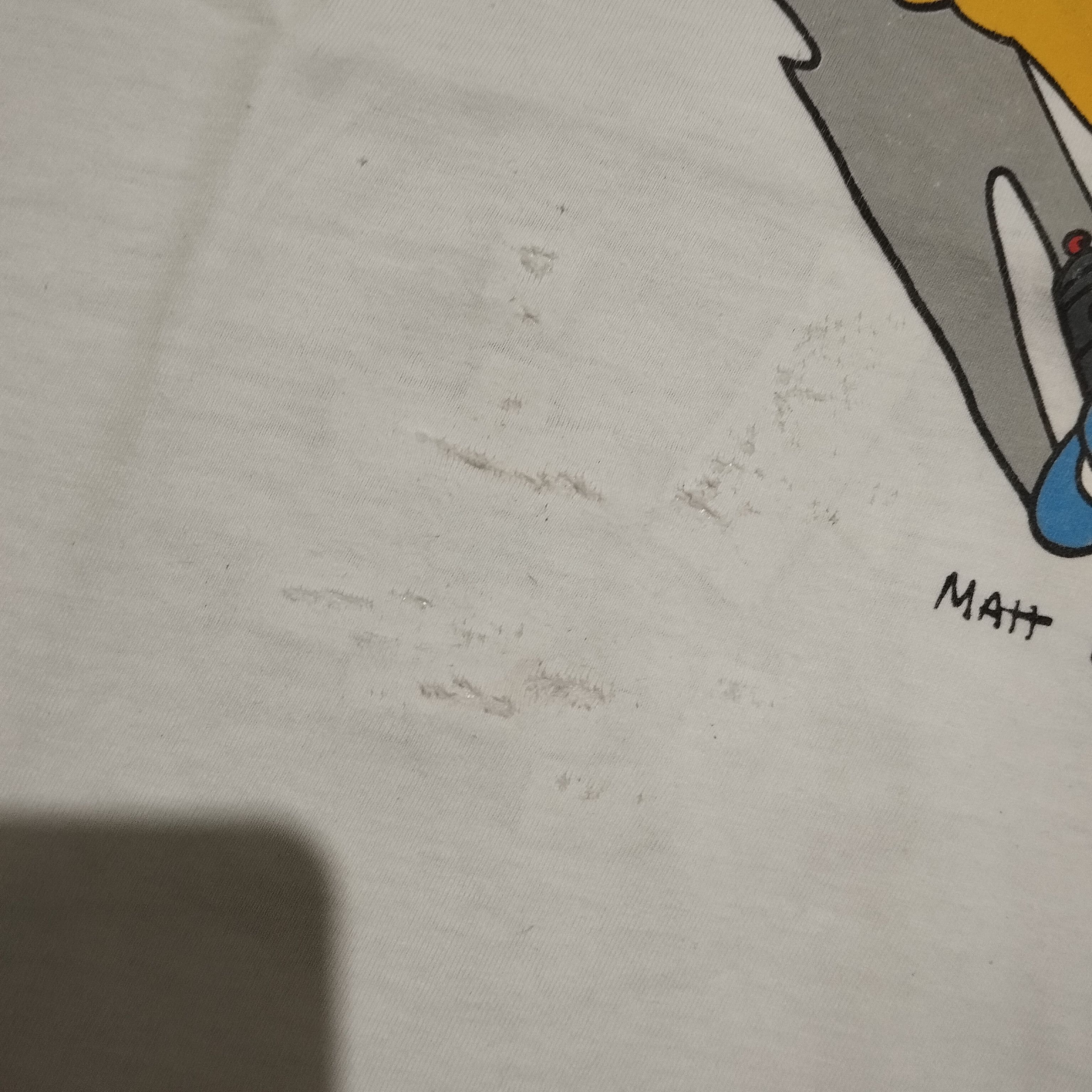 The Simpsons Vtg 1999 El Barto Was Here by green park Size US M / EU 48-50 / 2 - 3 Thumbnail