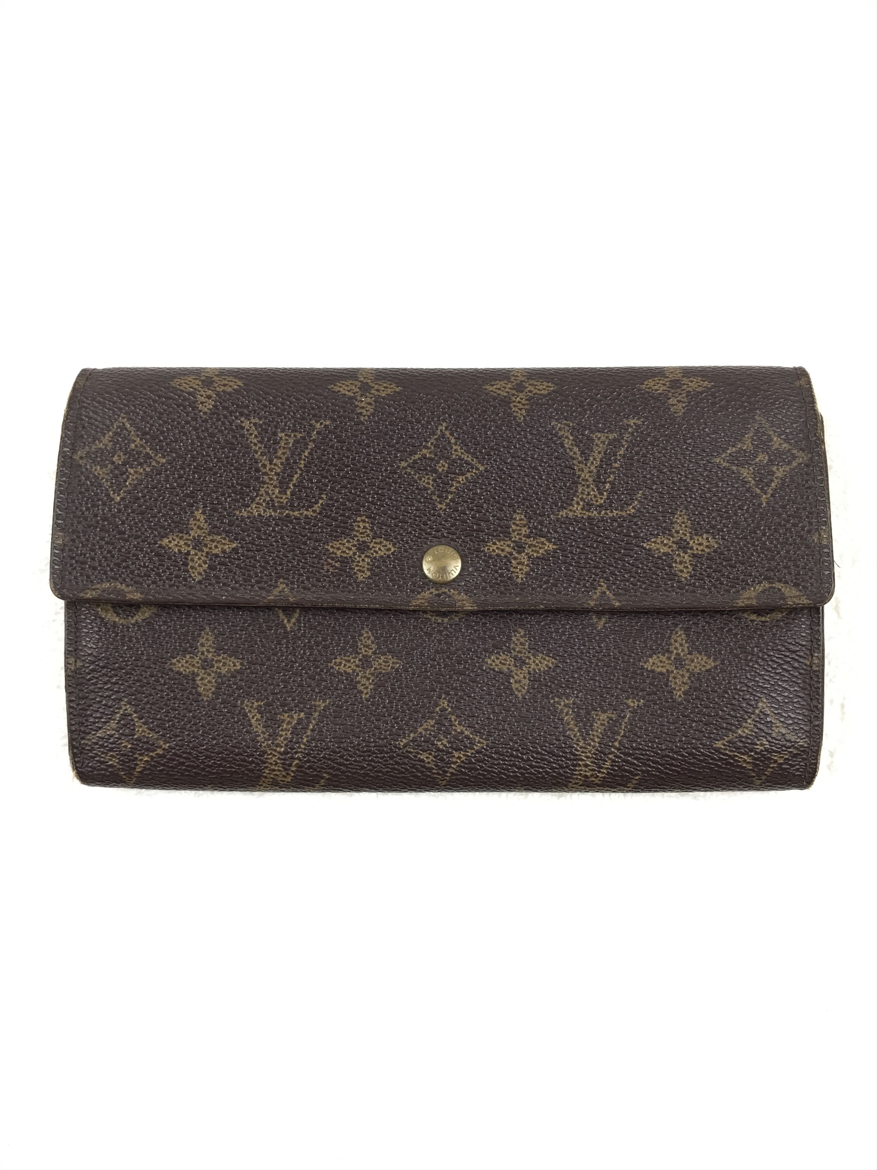 Louis Vuitton × Vintage Vintage Louis Vuitton Long Wallet Monogram Size ONE SIZE - 1 Thumbnail