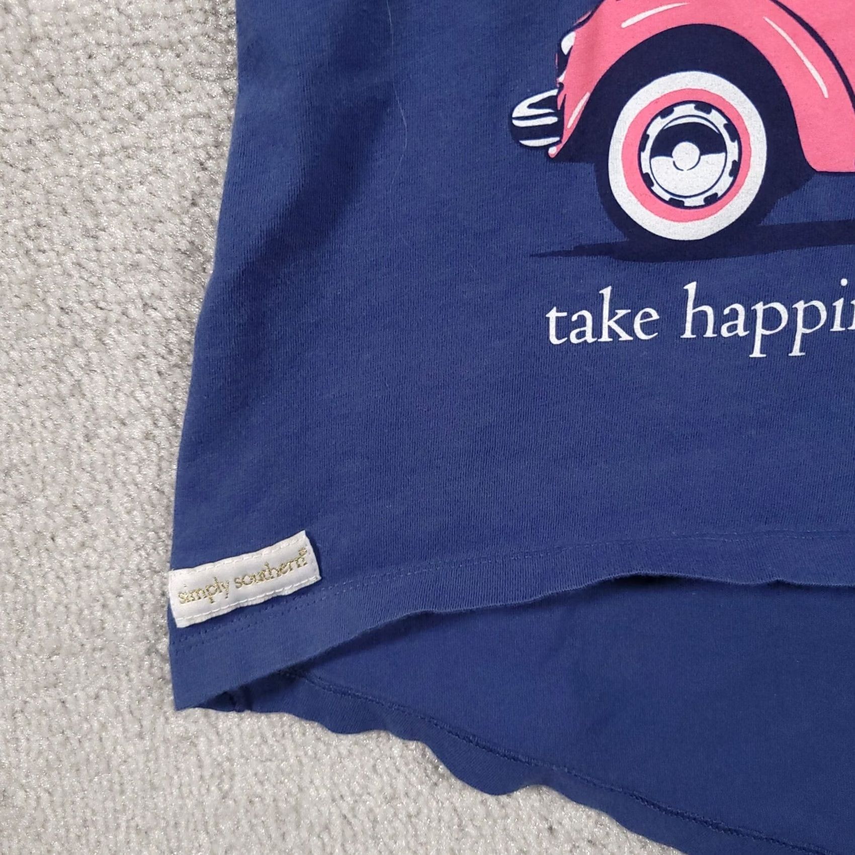 Vintage VINTAGE: No Simply Southern Tank Shirt Women XS? Size S / US 4 / IT 40 - 5 Thumbnail