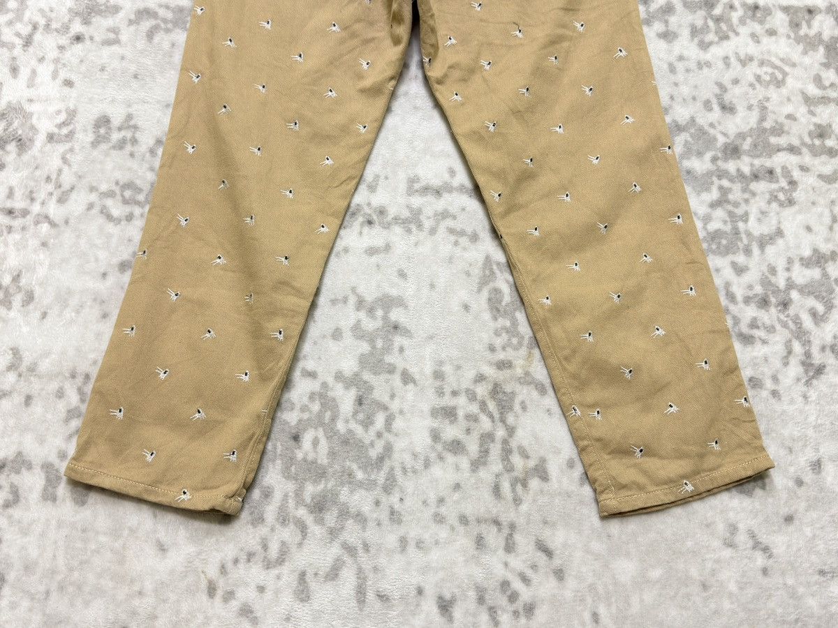 Issey Miyake Vintage Mercibeaucoup Embroidered Drop Crotch Pants Size US 27 - 13 Thumbnail