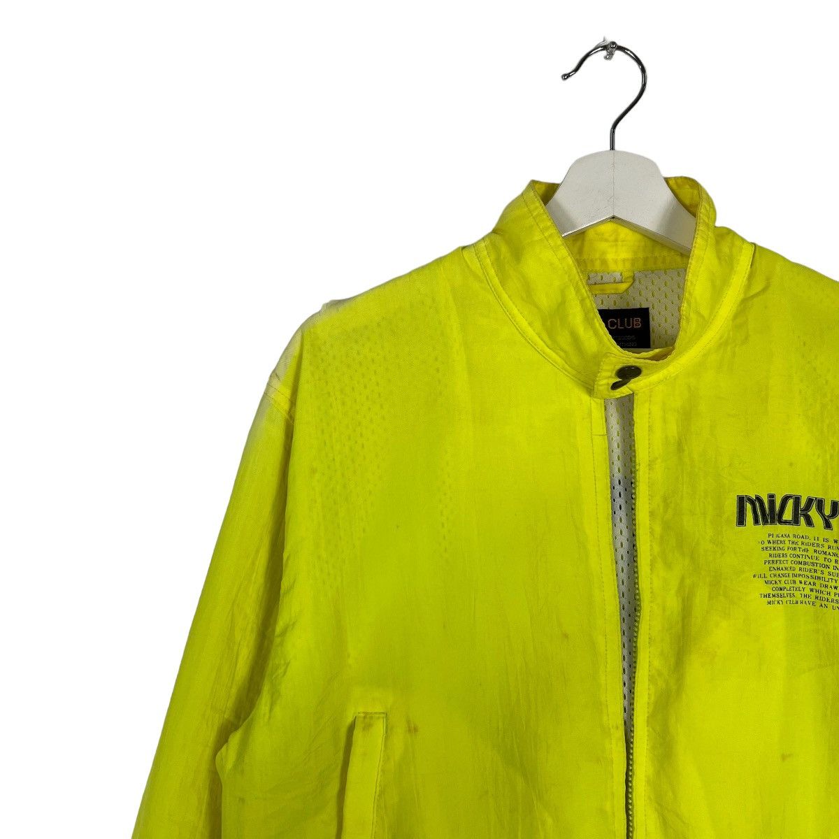 Japanese Brand 🔥 VINTAGE MICKY CLUB RACING TEAM RIDING JACKET Size US M / EU 48-50 / 2 - 7 Thumbnail