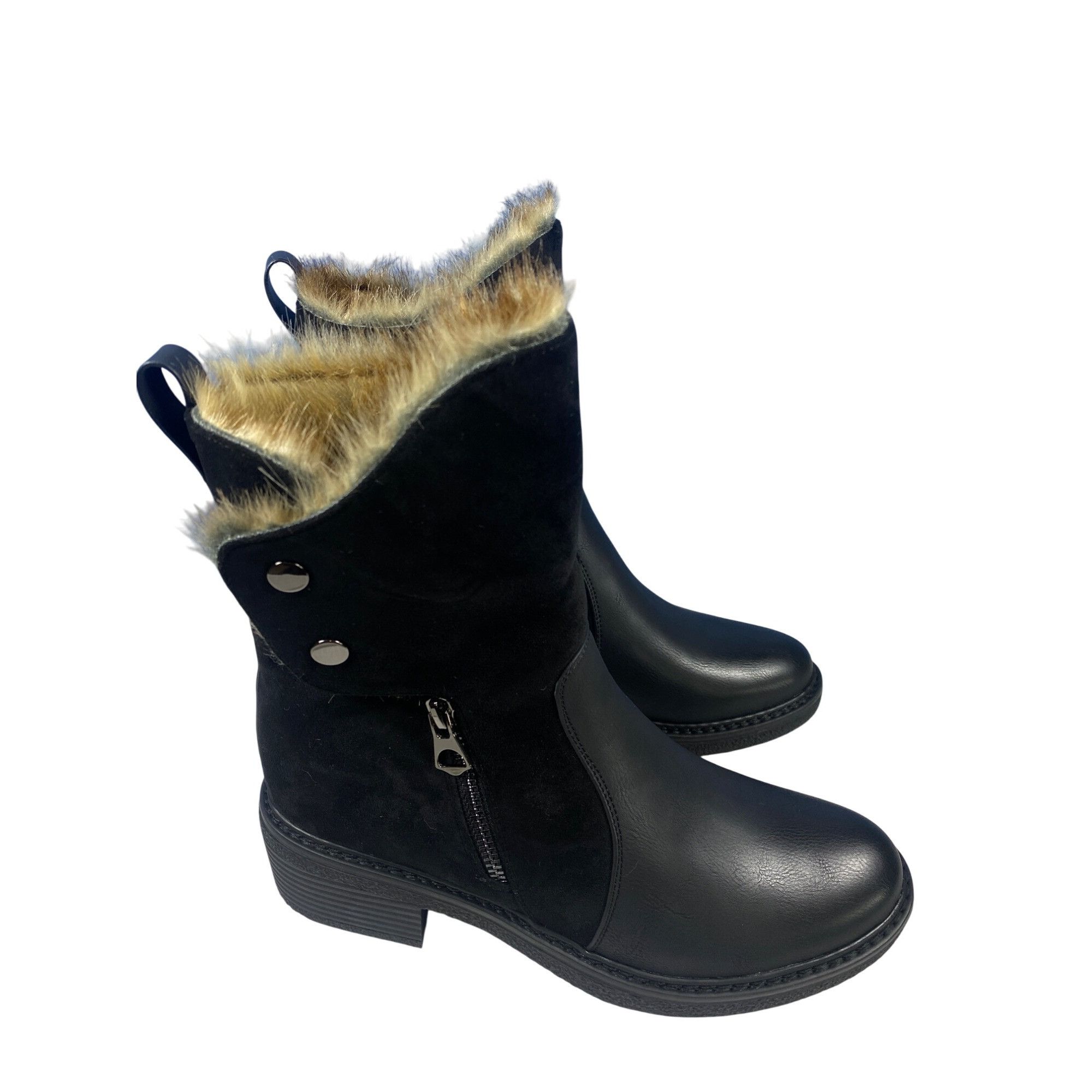 Other New Patrizia Spring Step W's 41 Black Leather Microsuede CON Size US 10 / IT 40 - 14 Thumbnail