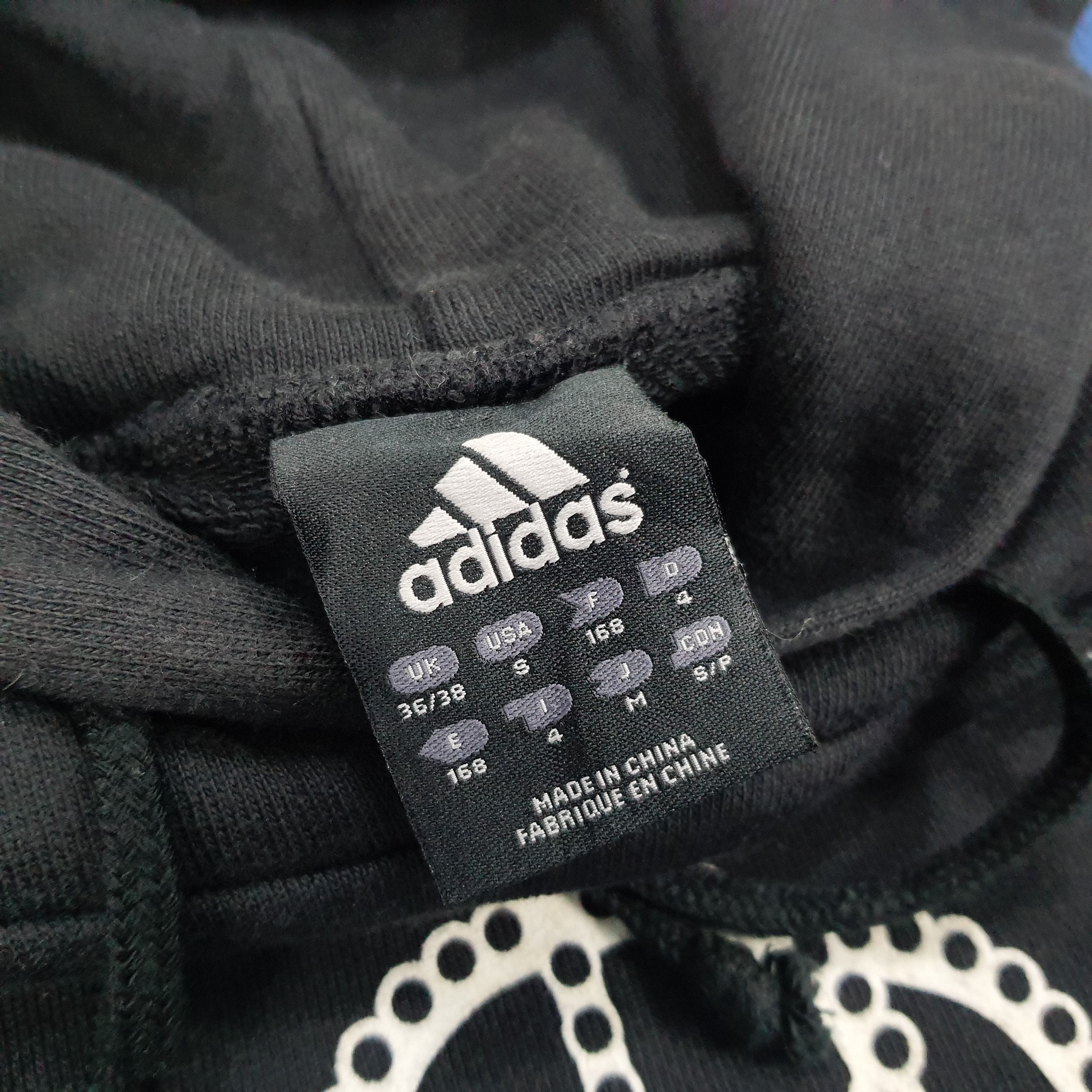 Adidas × Vintage Vintage Adidas Real Madrid Center Logo Hoodie Size US S / EU 44-46 / 1 - 6 Thumbnail