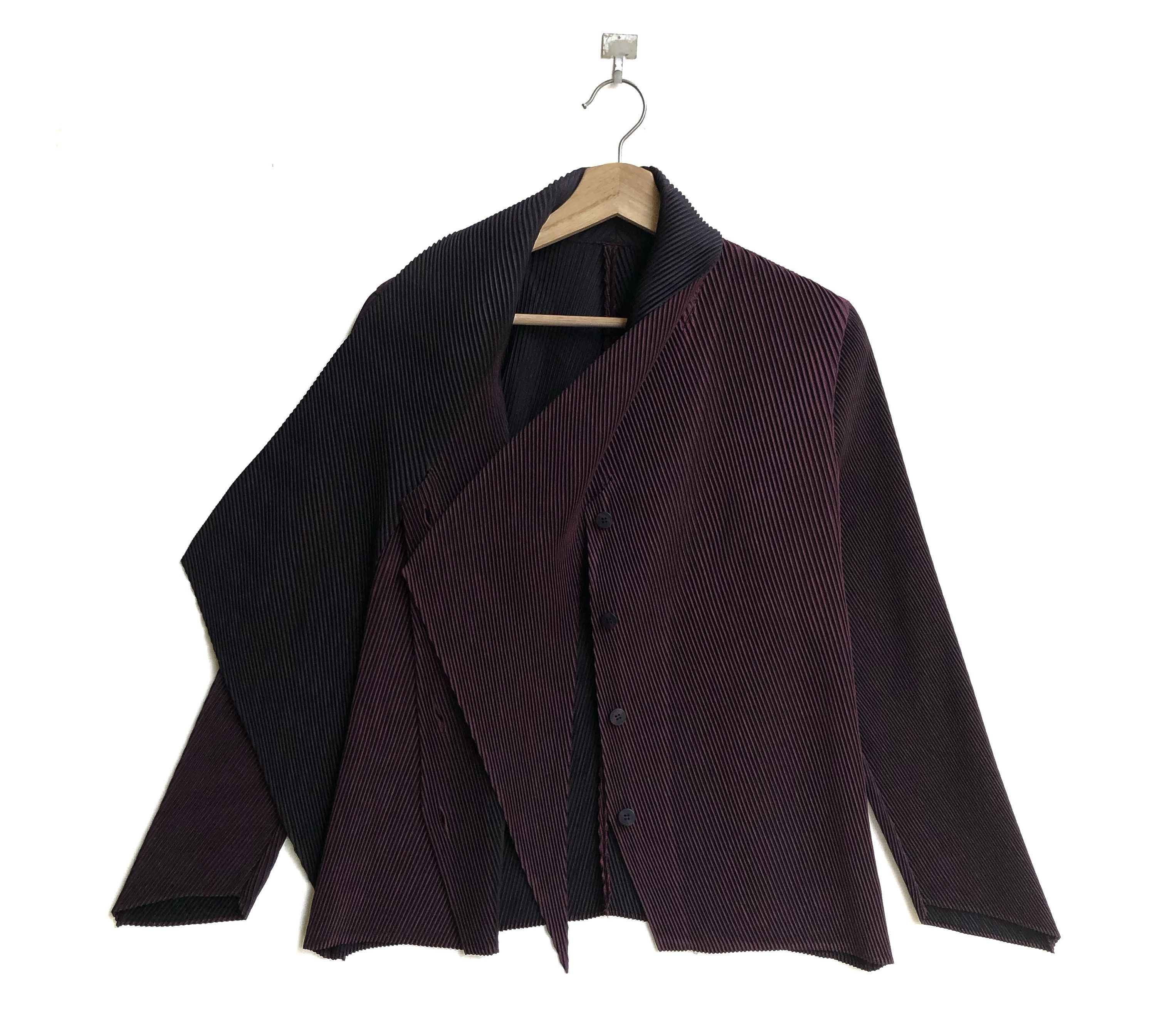 RARE🔥A/W2015 DRACULA DRAPE PLEATS LIGHT CARDIGAN JACKET