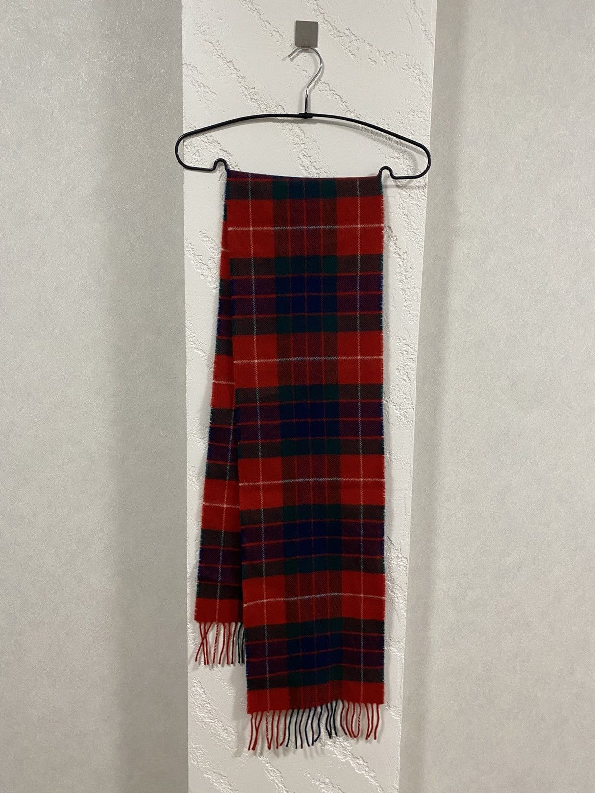 Other Lochcarron Checkered Lambswool Long Scarf Made in Scotland Size ONE SIZE - 3 Thumbnail