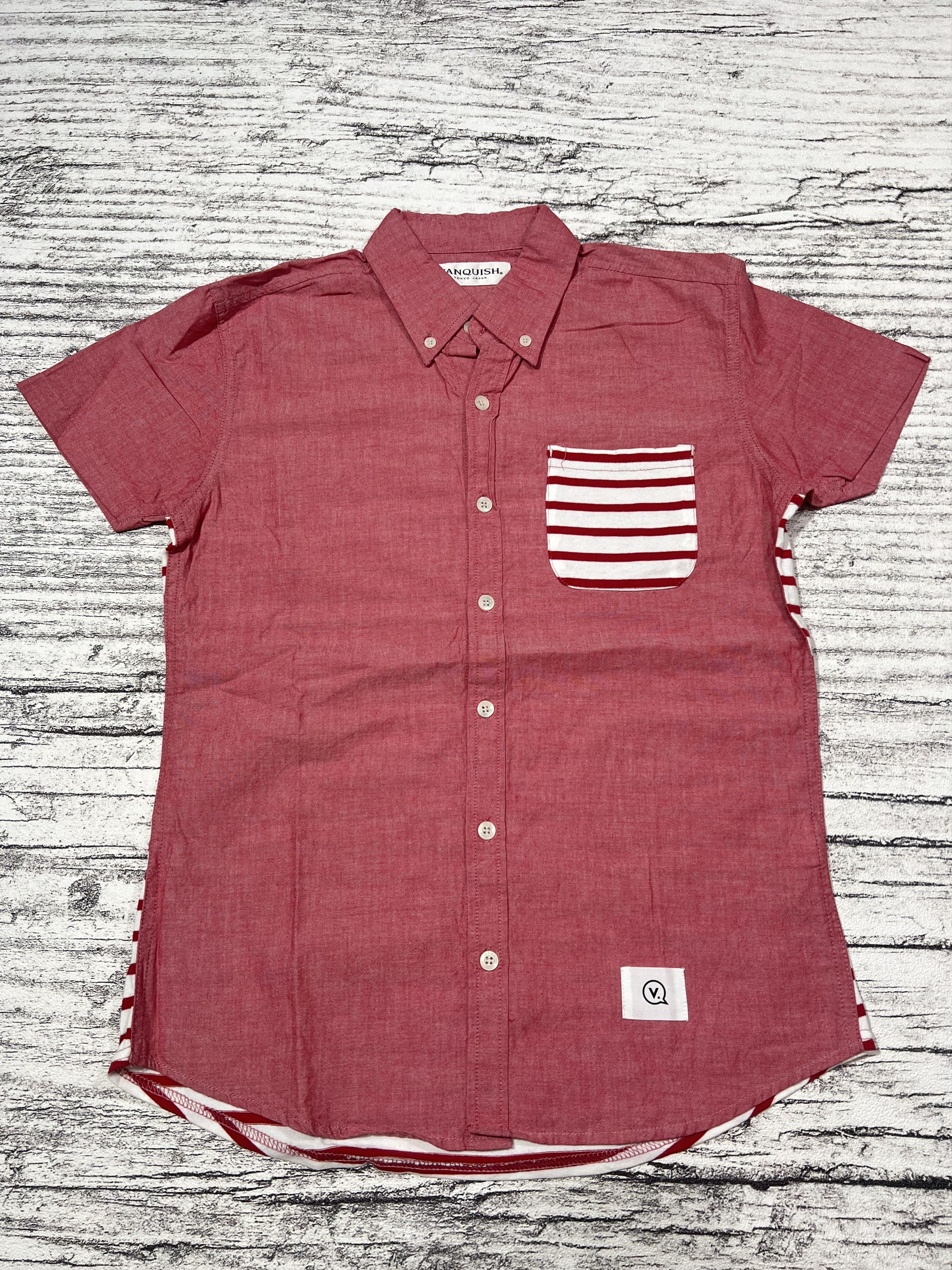 Vanquish 2000s Archival Vanquish Stripe Knit Hybrid Shirt Size US S / EU 44-46 / 1 - 1 Thumbnail