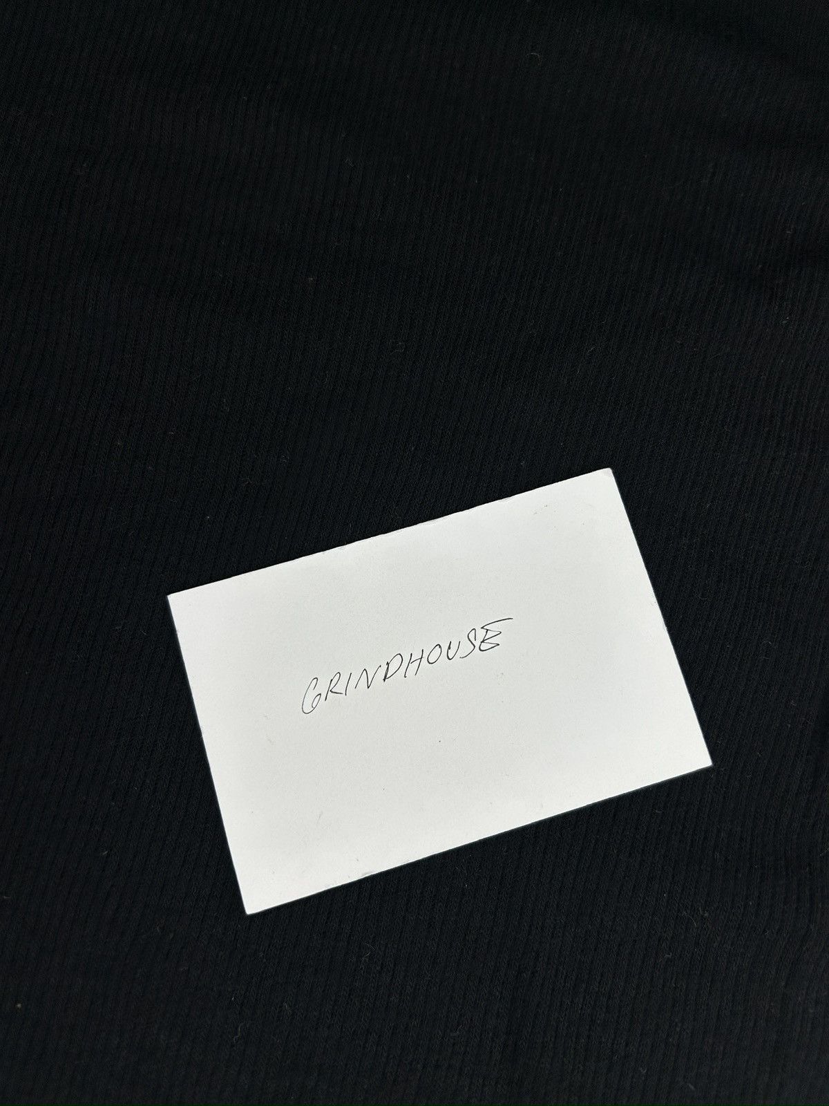 Number (N)ine 00s Cashmere Rib T-Shirt Size US XS / EU 42 / 0 - 9 Thumbnail