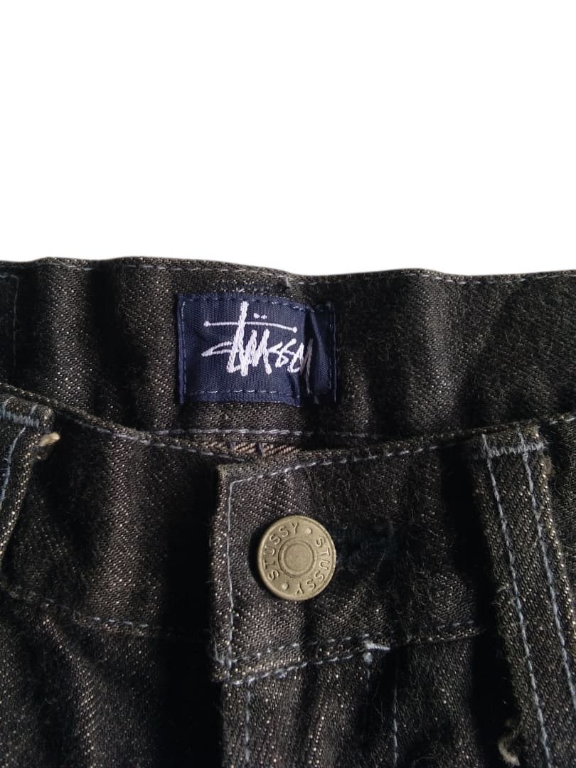 Stussy VINTAGE STUSSY SELVEDGE STREETWEAR DENIM Size US 30 / EU 46 - 9 Thumbnail