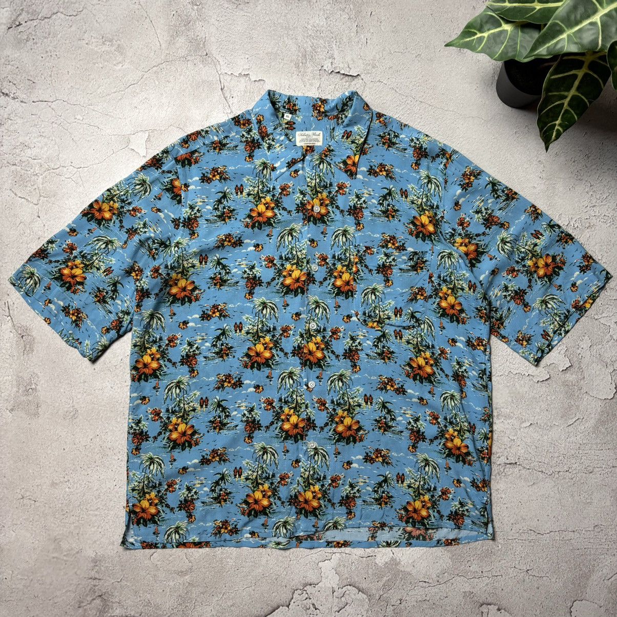 Salvatore Piccolo Salvatore Piccolo Napoli Sanforized Hawaiian Shirt XL Size US XL / EU 56 / 4 - 1 Thumbnail