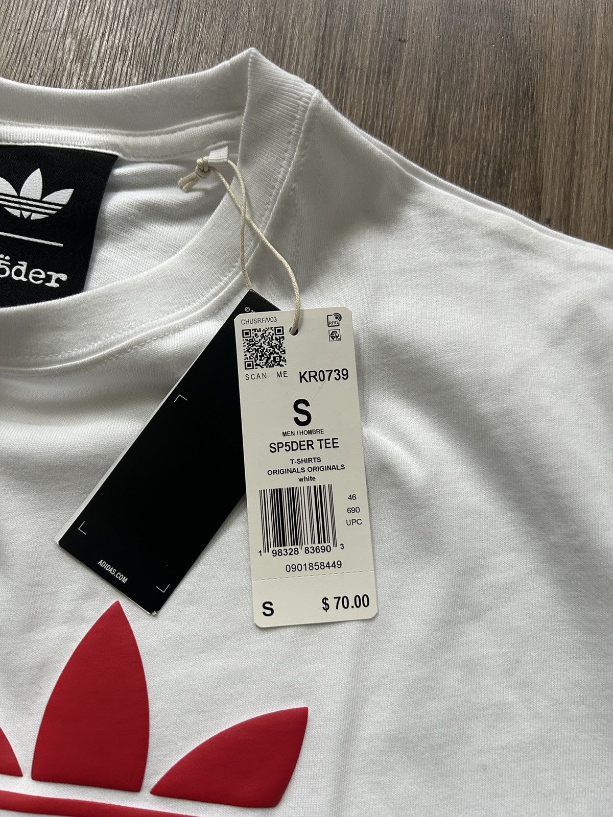 Sp5der Sp5der X Adidas T shirt Size US S / EU 44-46 / 1 - 4 Thumbnail