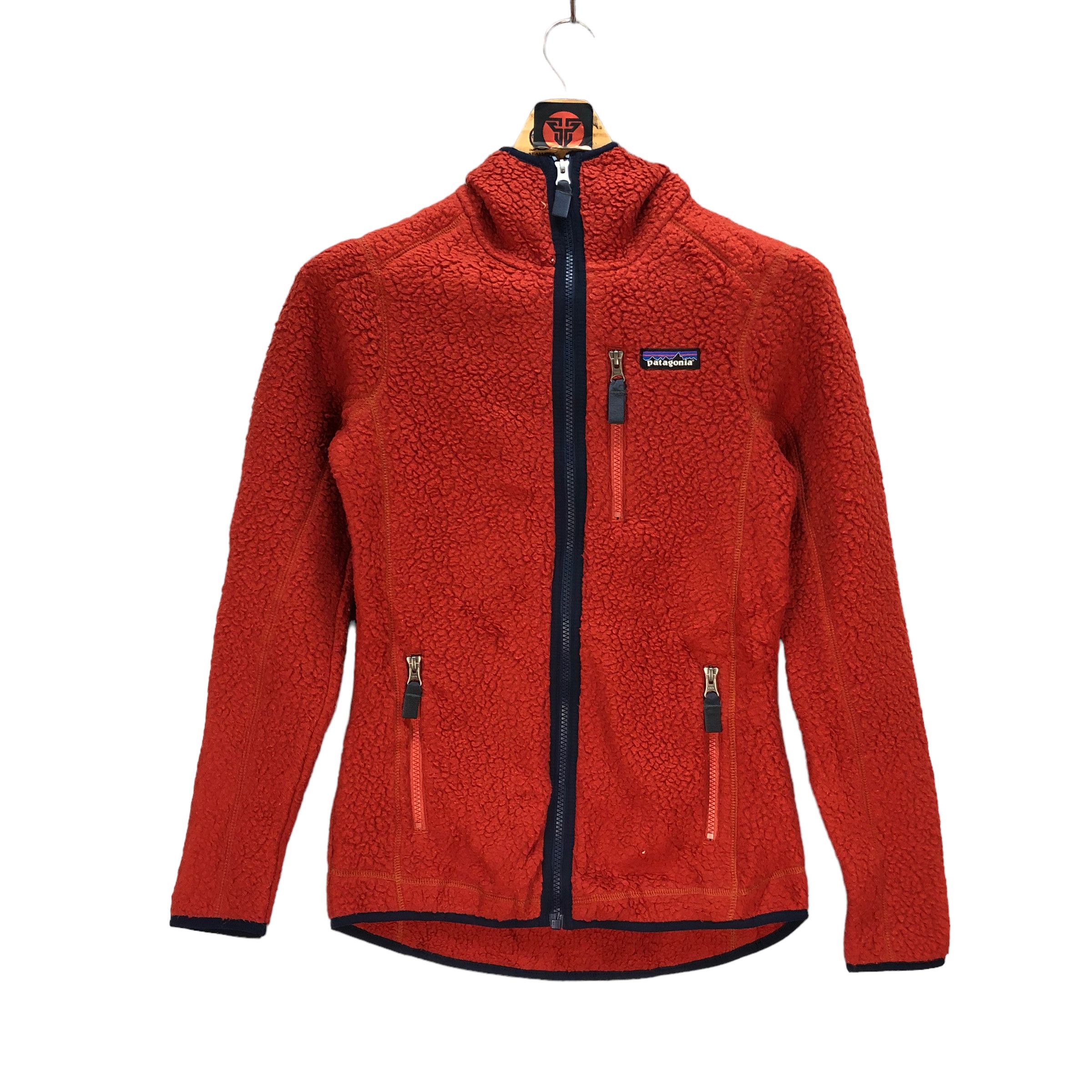 Patagonia retro pile jacket spanish red online