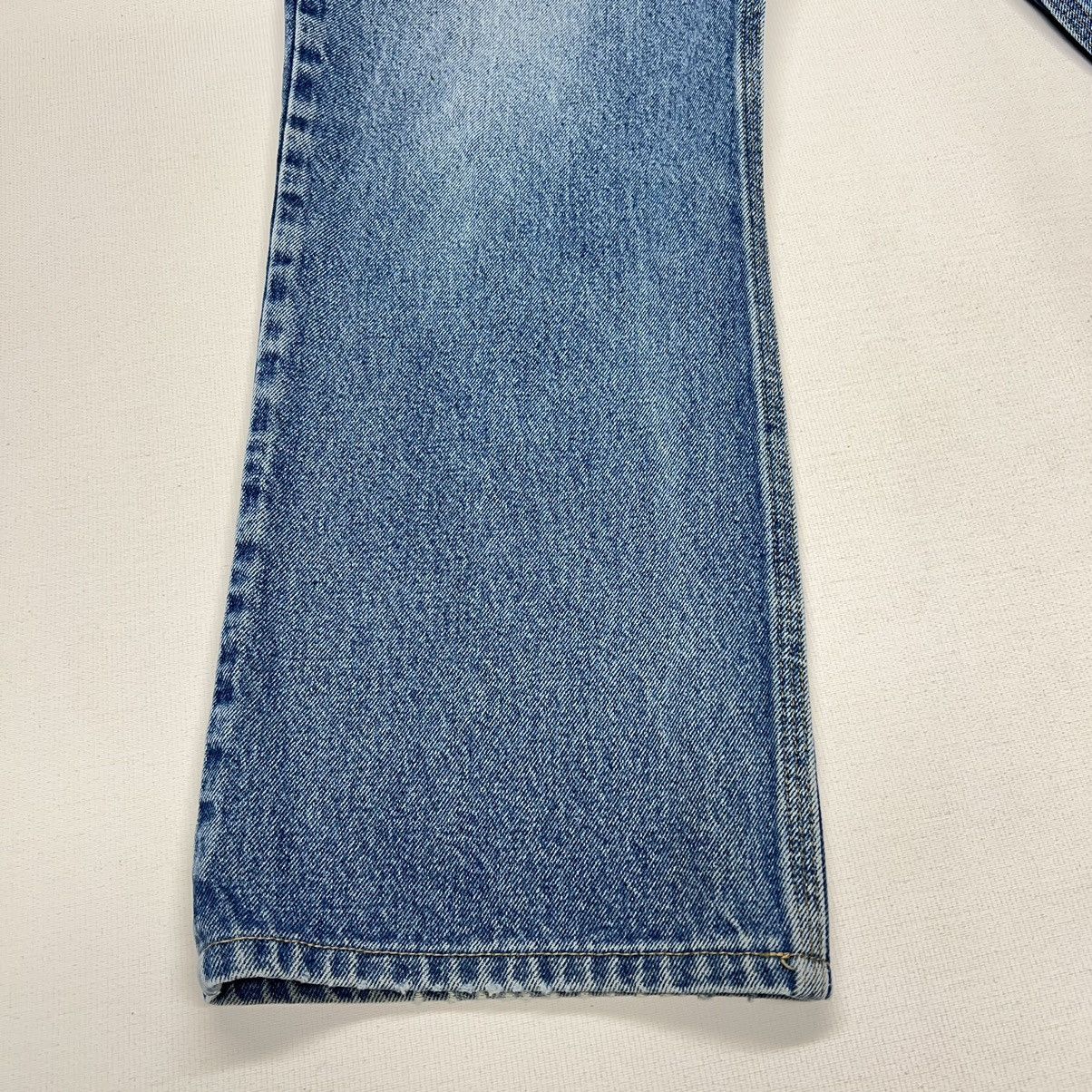 Carhartt × Vintage Carhartt Jeans Blue Loose Fit Straight Blue Faded Logo Y2K Size US 33 - 4 Thumbnail