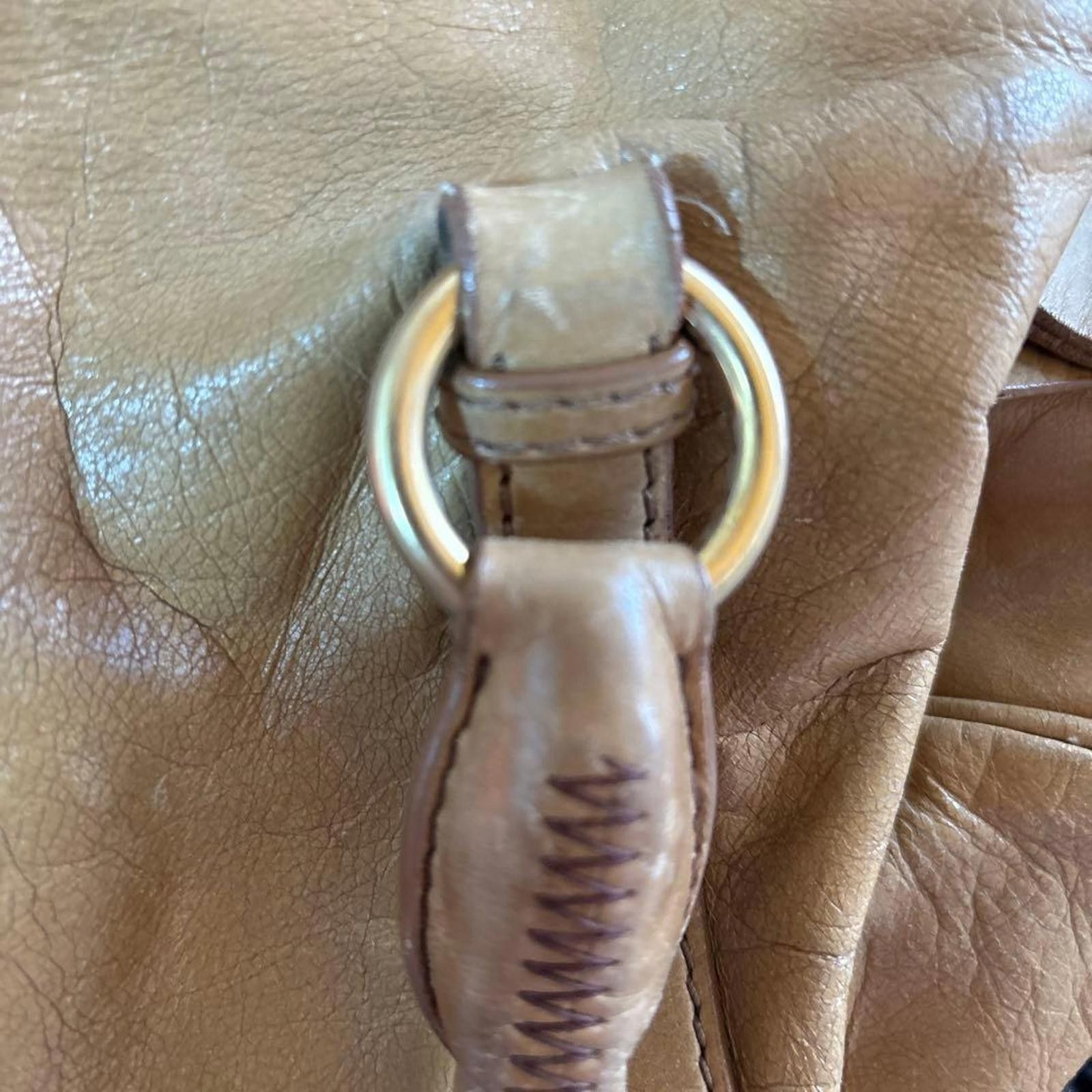 Miu Miu Miu Miu - Vitello Tan Leather Handbag Size ONE SIZE - 9 Thumbnail