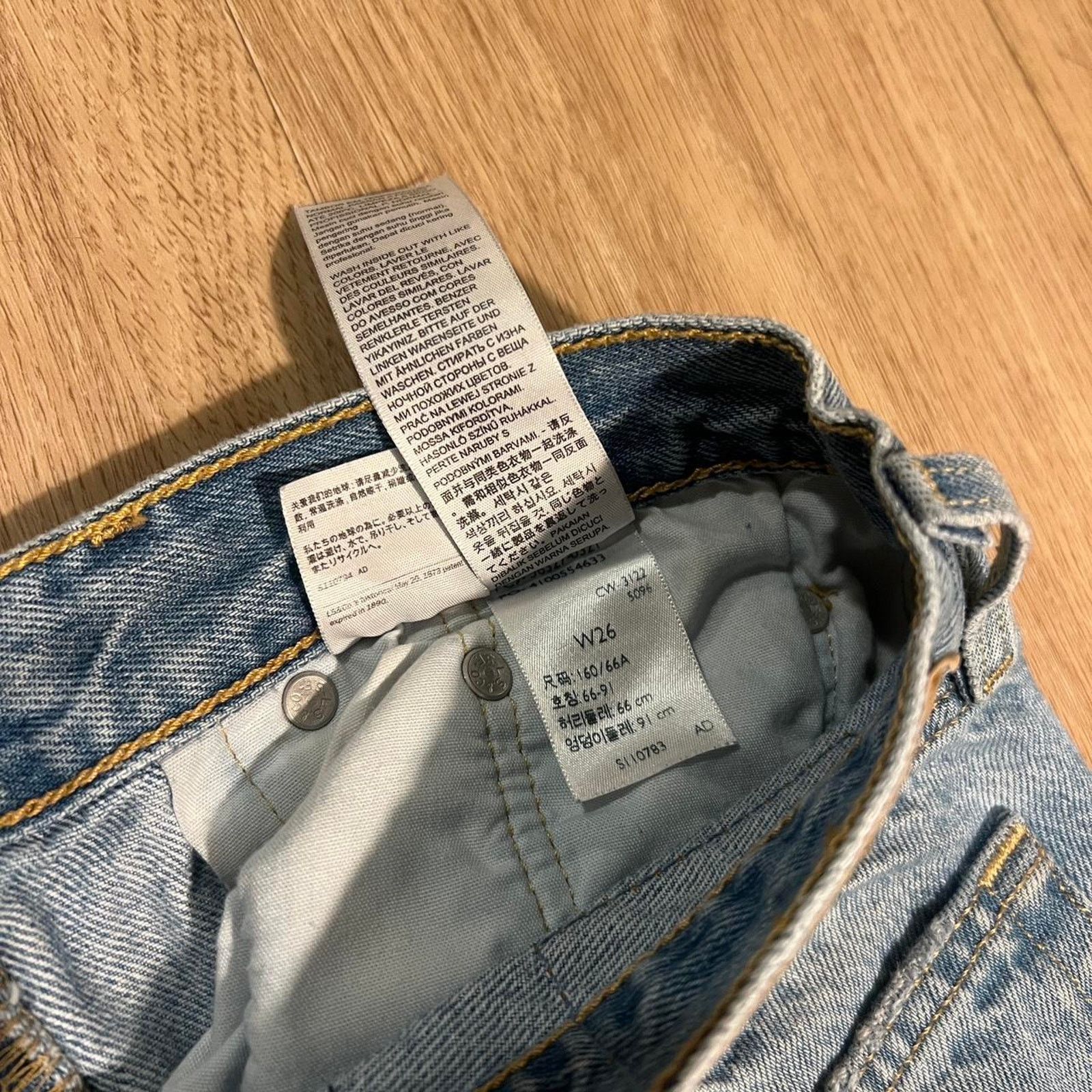 Levi's Levis 501 distressed cutoff denim Size 26" / US 2 / IT 38 - 5 Thumbnail