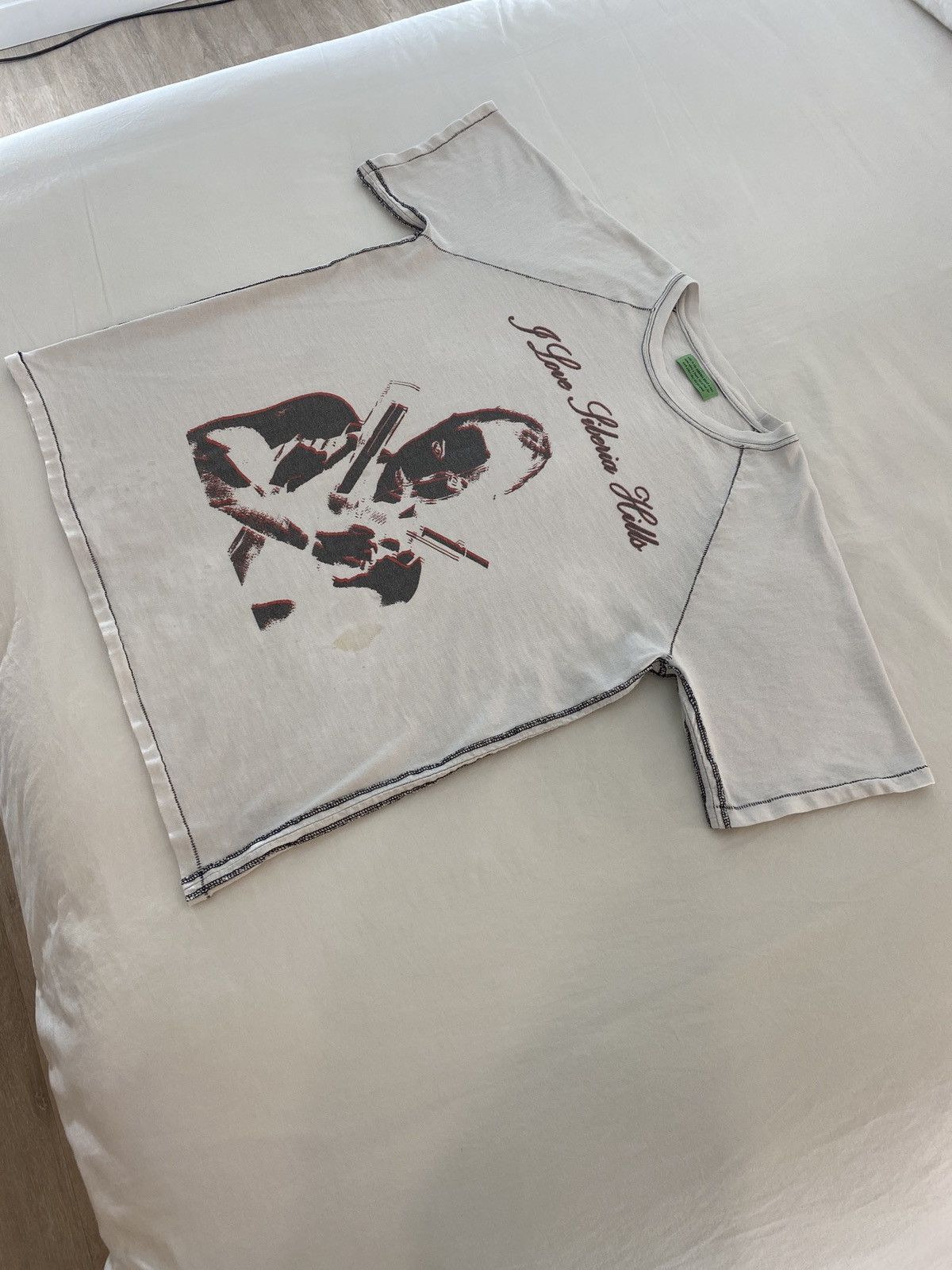 Siberia Hills Siberia Hills I love Siberia Hills White Angelina Jolie Tee Size US XL / EU 56 / 4 - 3 Thumbnail