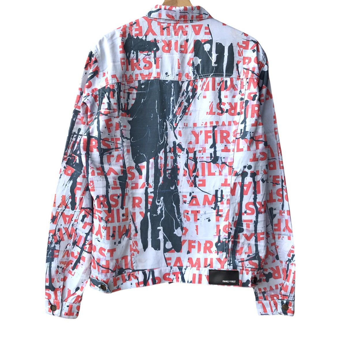 Designer Family First Milano Vandal Full Print Light Trucker Jacket Size US L / EU 52-54 / 3 - 2 Thumbnail