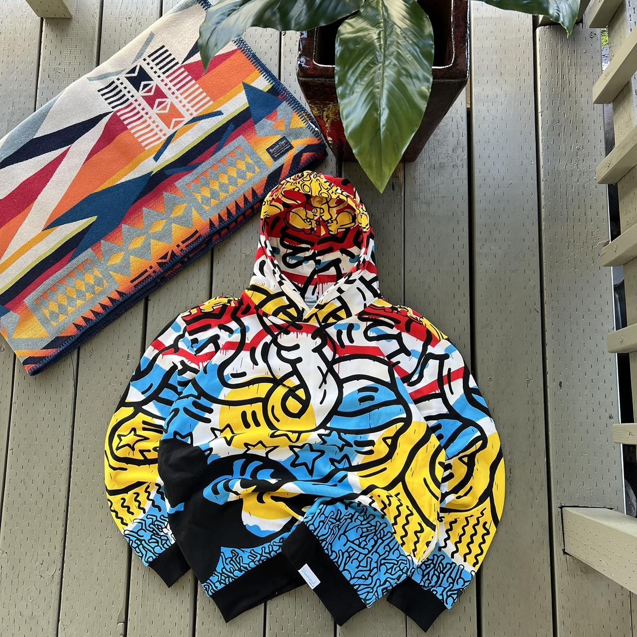 Disney × Keith Haring Keith Haring/Diamond Supply Co.Mickey Mouse hoodie Size US XL / EU 56 / 4 - 3 Thumbnail