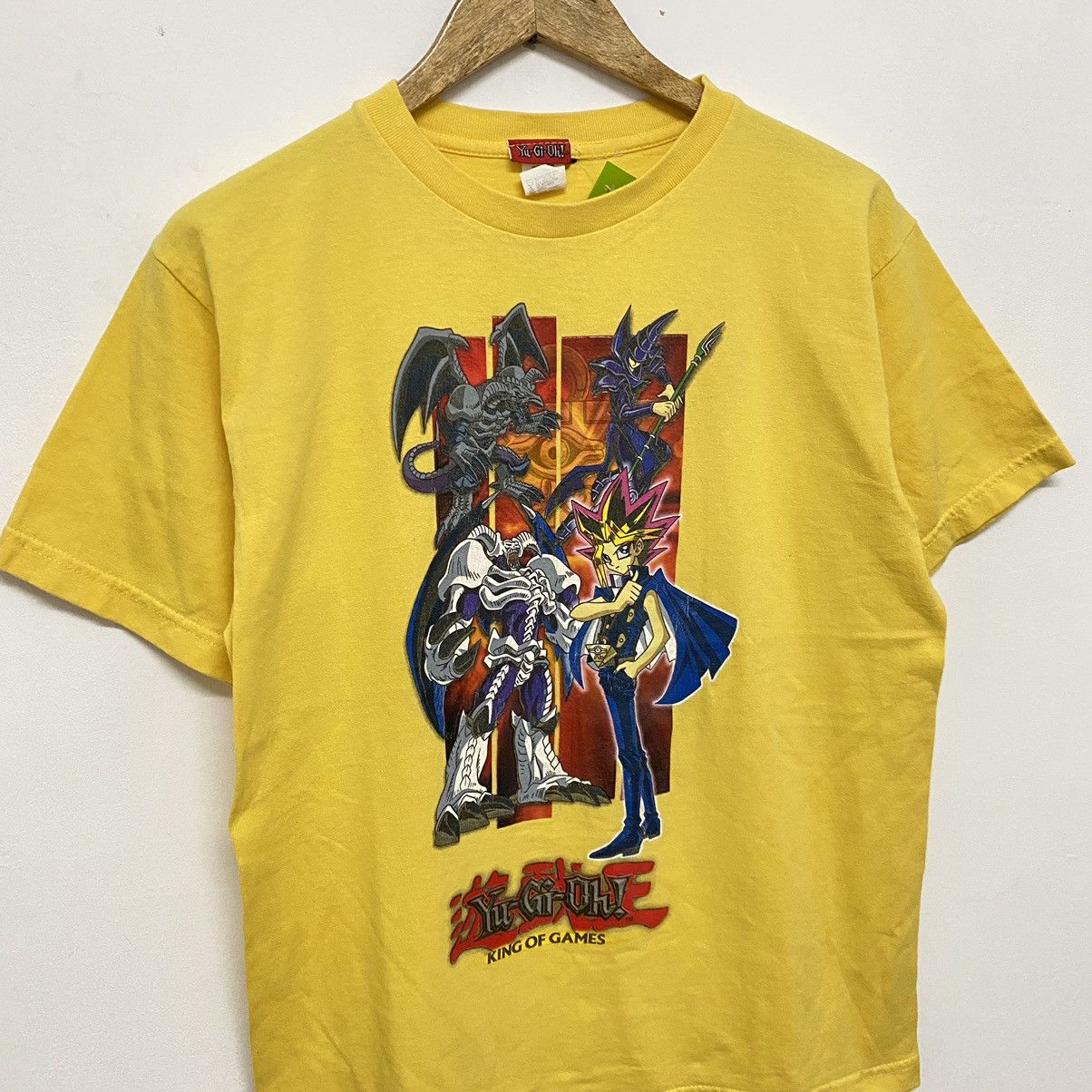 Anime × Band Tees × Vintage Vintage CRAZY‼️ Yu-Gi-Oh! Yugi Mutou King Of Games Anima Tee Size US M / EU 48-50 / 2 - 3 Thumbnail