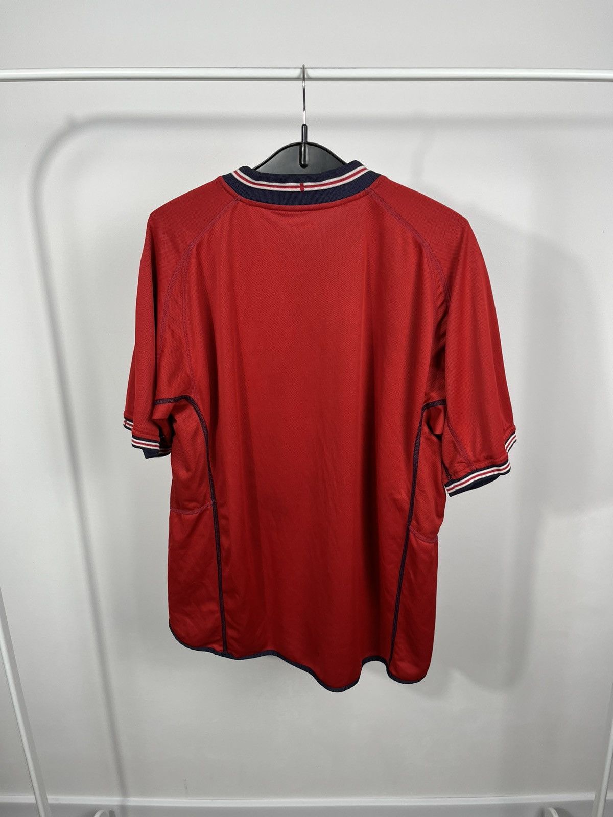 Umbro Vintage Umbro England Reversible Football Jersey Red Navy 00 Size US XL / EU 56 / 4 - 19 Thumbnail