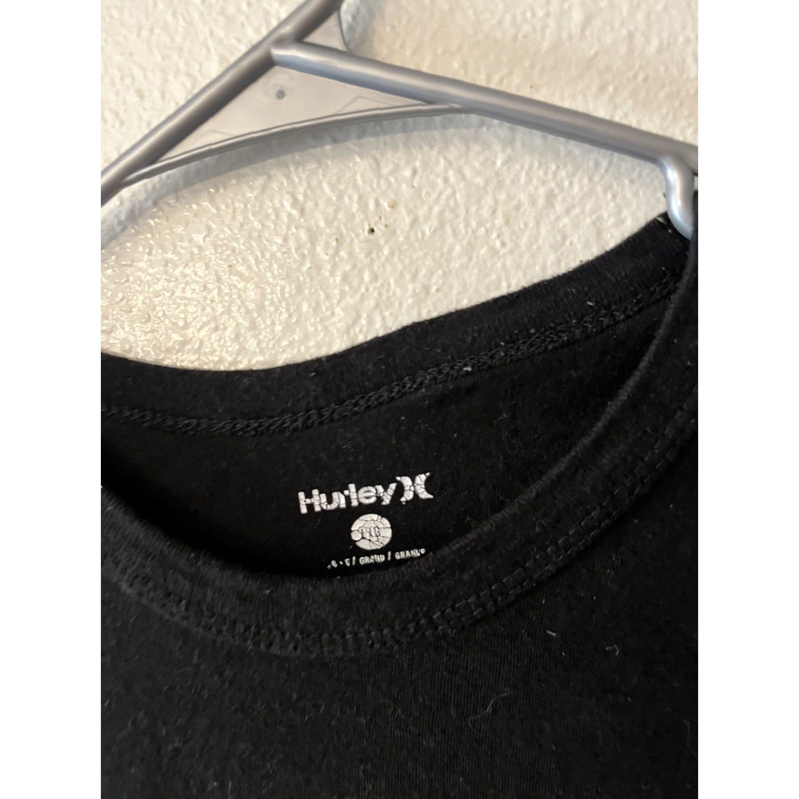 Hurley Hurley T-Shirt Men Short Sleeve Logo Tee Fit Crew Neck Large Black Size US L / EU 52-54 / 3 - 2 Thumbnail