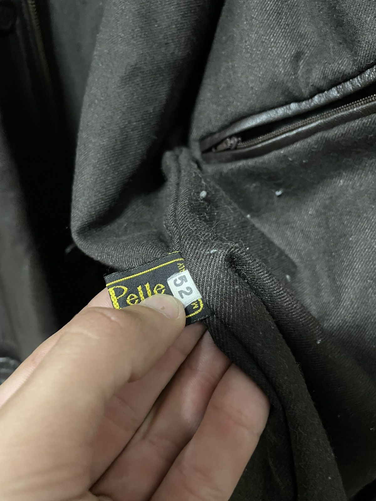 Vera Pelle × Vintage Vintage 90s Italian Vera Pelle Leather Jacket Old Money Euro Size US L / EU 52-54 / 3 - 23 Thumbnail