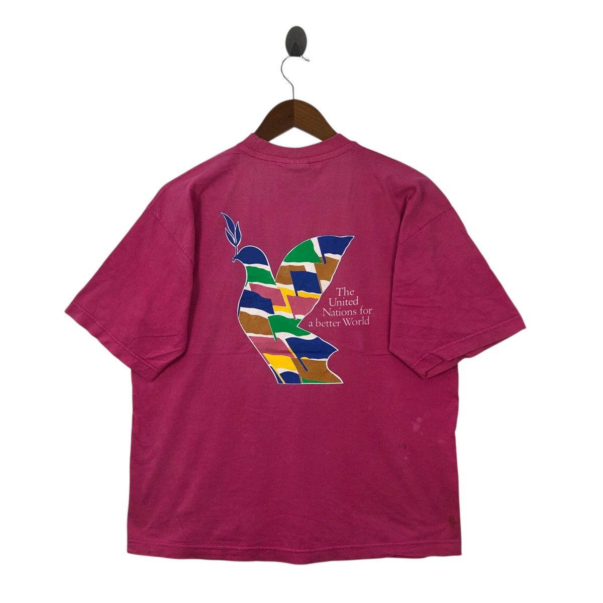 Vintage Vintage The United Nations Geneva For A Better World Shirt Size US M / EU 48-50 / 2 - 4 Thumbnail