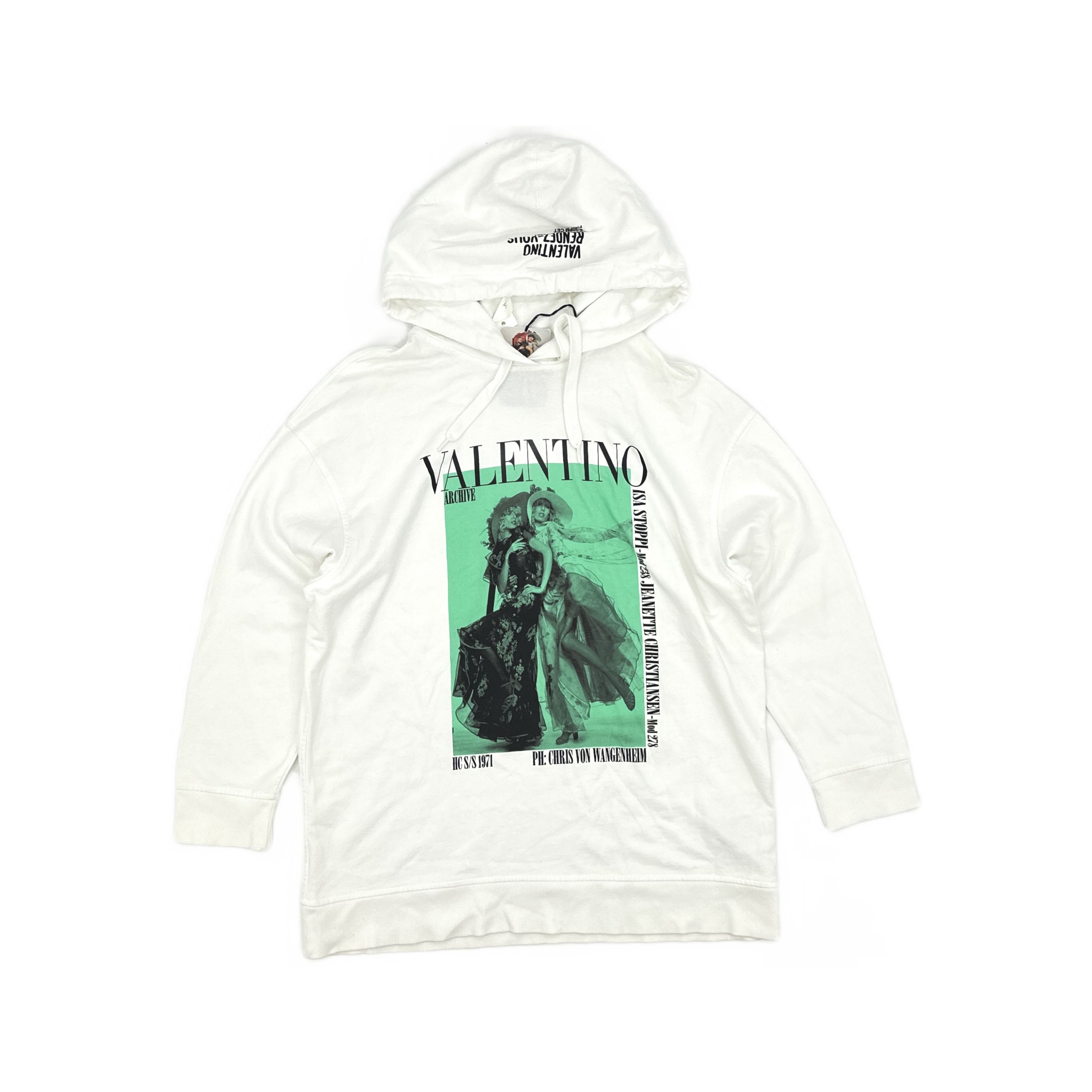 Valentino Valentino Archive 1971 Graphic Hoodie Size XS Size XS / US 0-2 / IT 36-38 - 1 Thumbnail