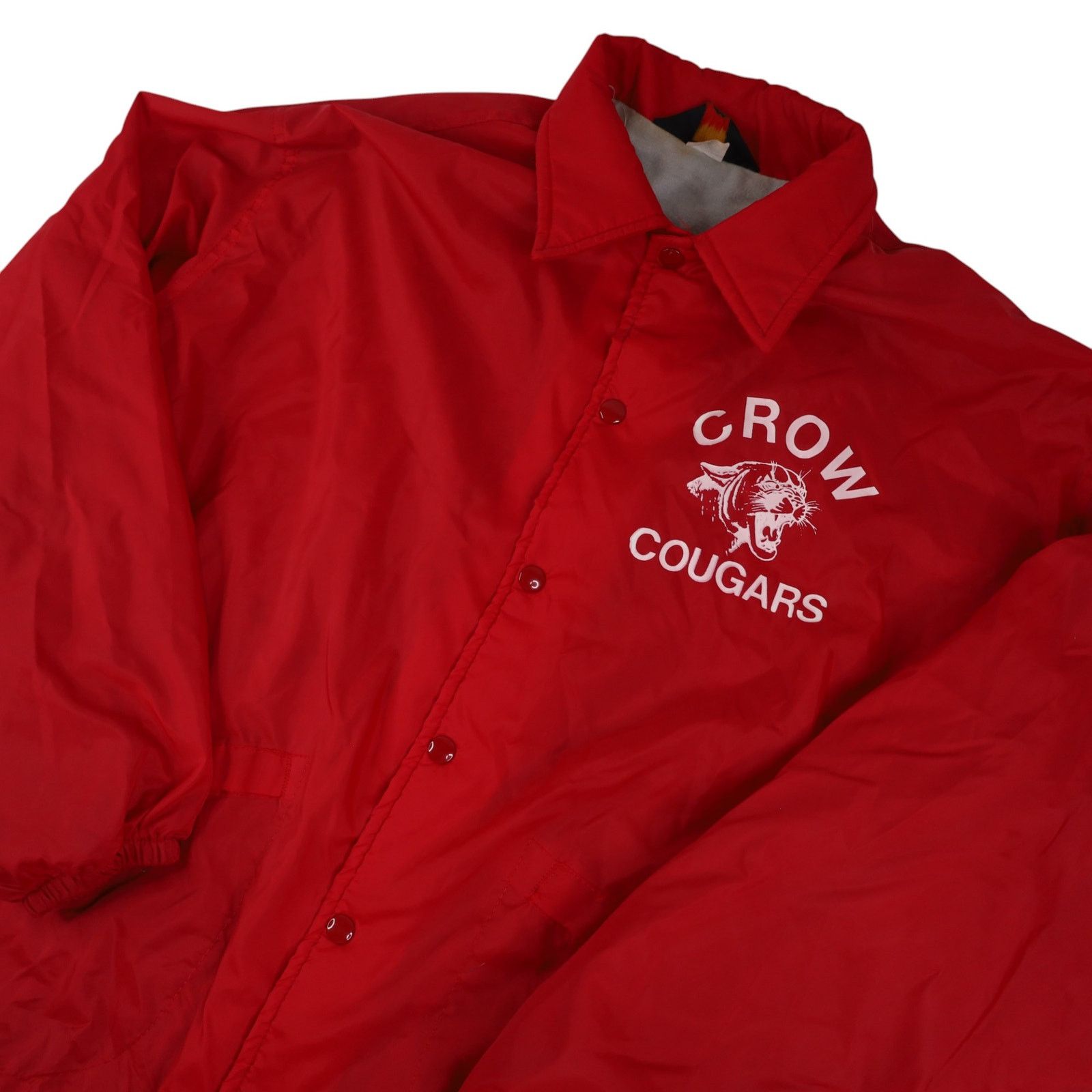 Vintage Vintage Playjac Crow Cougars Highschool Light Jacket Size US XL / EU 56 / 4 - 2 Thumbnail