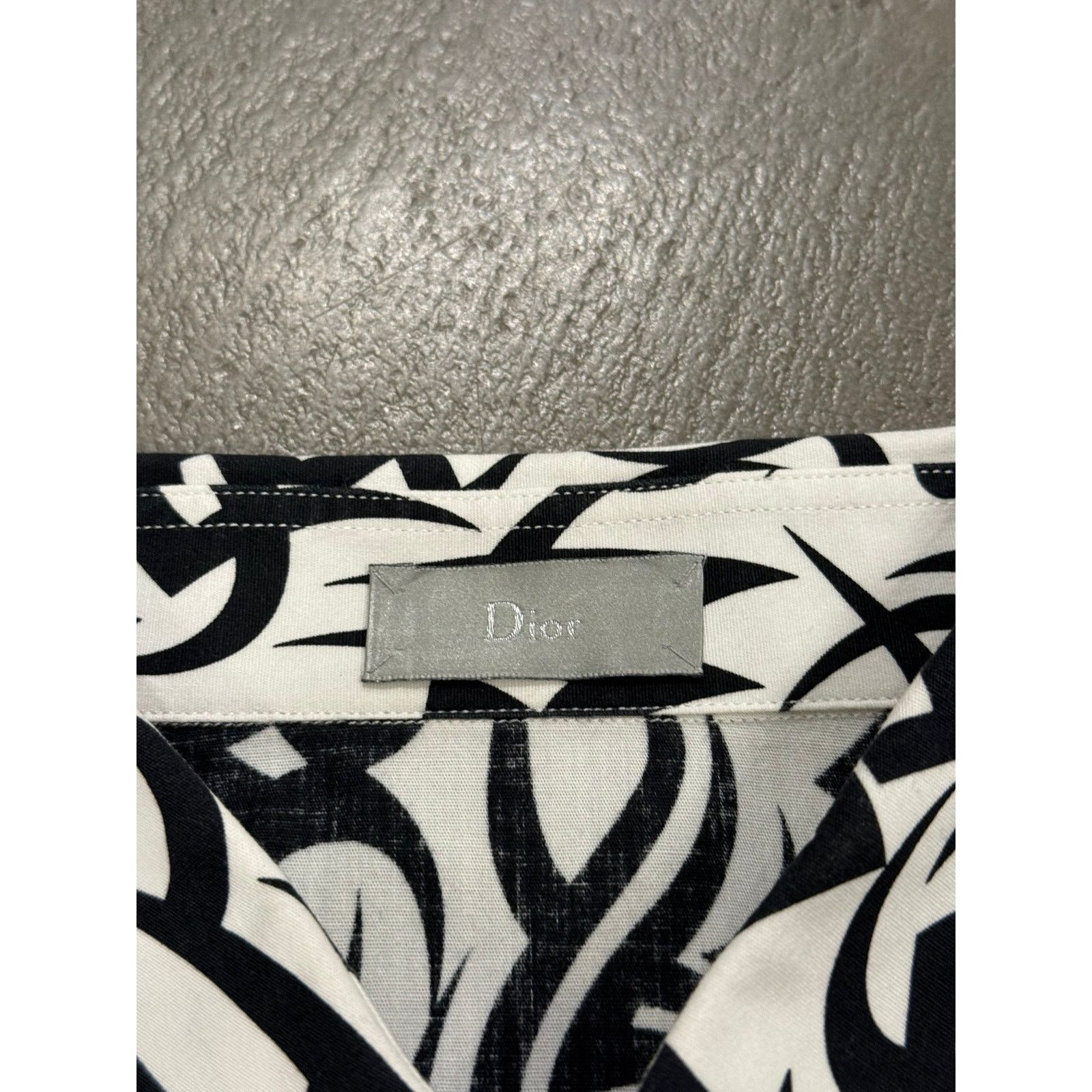 Dior 2010s Dior by Kris Van Assche tribal flame shirt Size S / US 4 / IT 40 - 5 Thumbnail
