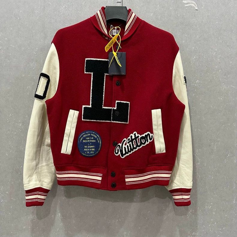 Louis Vuitton Louis Vuitton Colorblock Patch Varsity Jacket - dmc Size US L / EU 52-54 / 3 - 1 Thumbnail