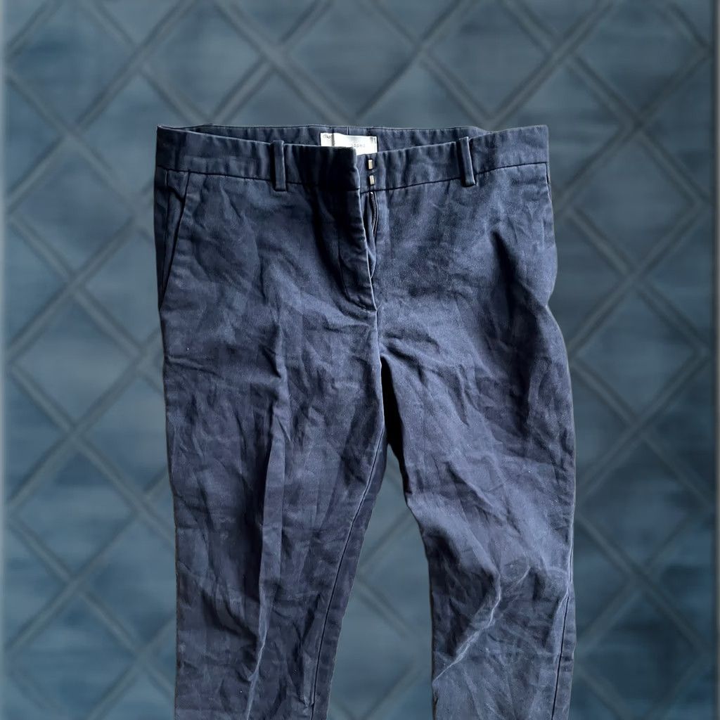 Gap Gap Slim Cropped Stretch PANTS Women 4 Blue Pockets Size 4 Regular Navy Cropped Slim Stretch Size 27" / US 4 / IT 40 - 1 Thumbnail