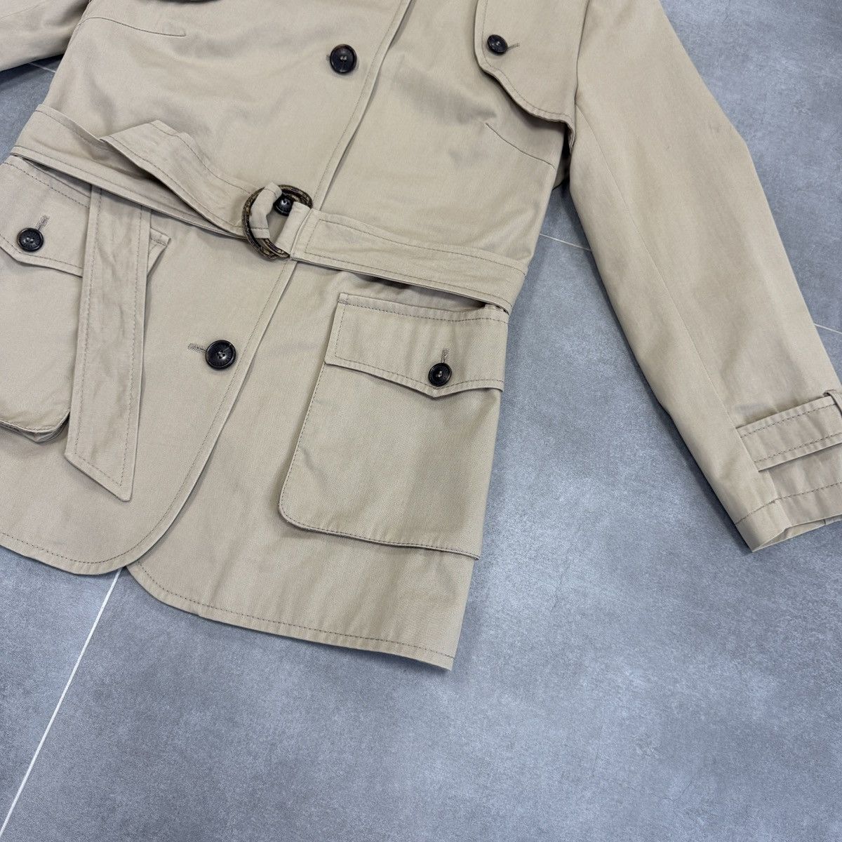 Burberry Burberry London Women Nova Check Trench Coat Jacket Size 40 Size S / US 4 / IT 40 - 7 Thumbnail