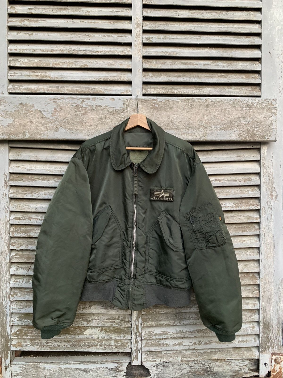 Alpha Industries VINTAGE ALPHA INDUSTRIES MA1 MAN INTERMEDIATE BOMBER JACKET Size US XL / EU 56 / 4 - 5 Thumbnail